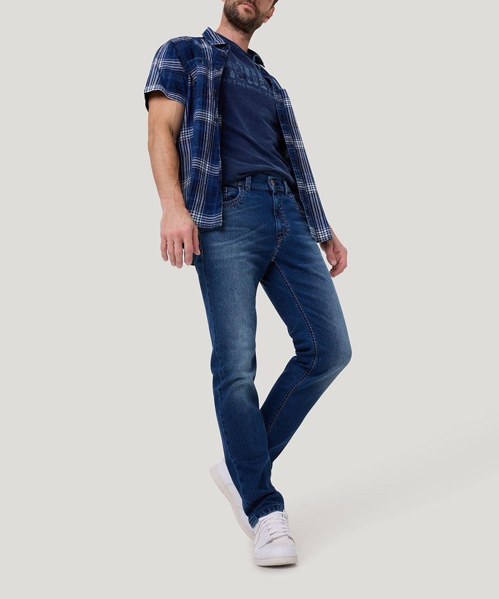 Pioneer Authentic Jeans 5-Pocket-Jeans RANDO - Regular Fit, Handcrafted mit dicken Nähten – Bild 5 von 5