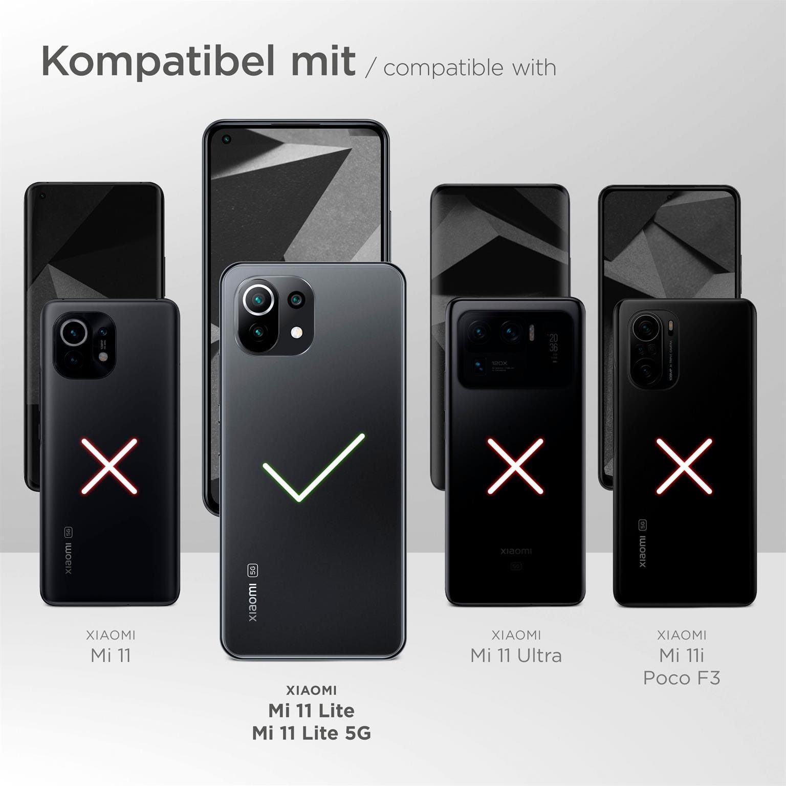 ONEFLOW Handyhülle für Xiaomi Mi 11 Lite 5G Hülle Silikon Soft Case Weinrot 6,55 Zoll, Silikonhülle Cover Dünn Handytasche TPU Schutzhülle mit Kameraschutz