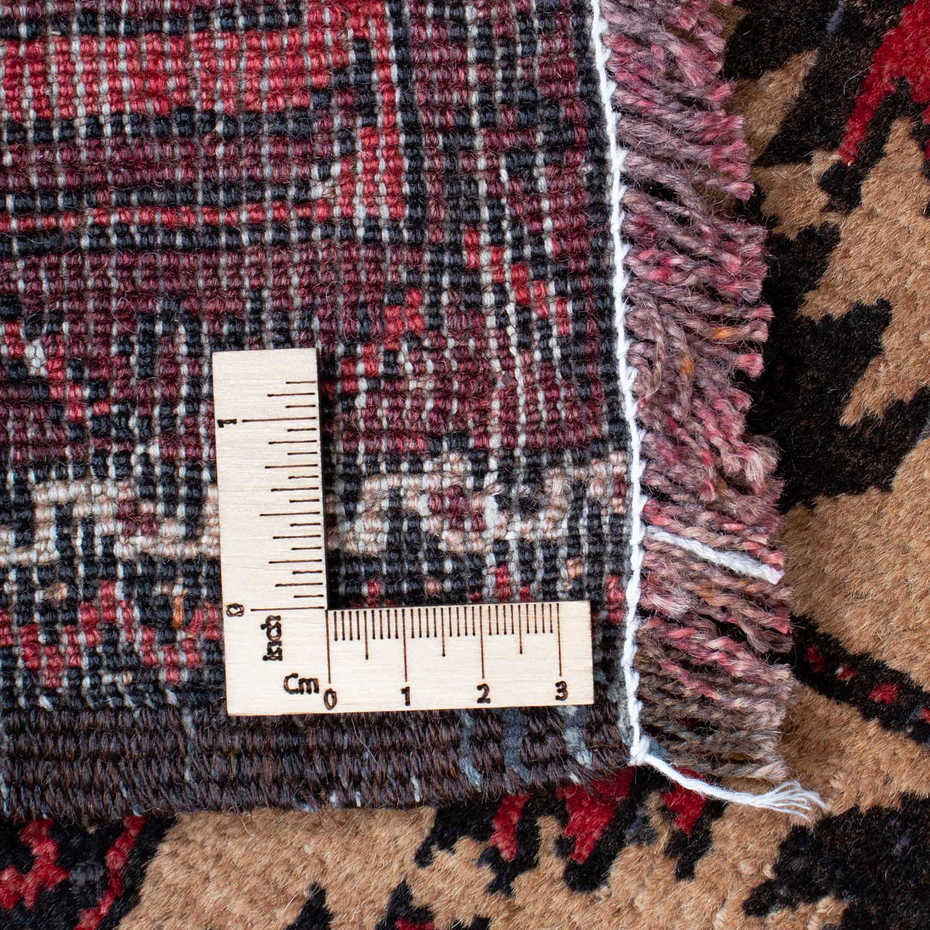 Orientteppich Belutsch - 156 x Zertifikat mm, 8 Wohnzimmer, rechteckig, cm braun, - 98 morgenland, Handgeknüpft, mit Einzelstück Höhe
