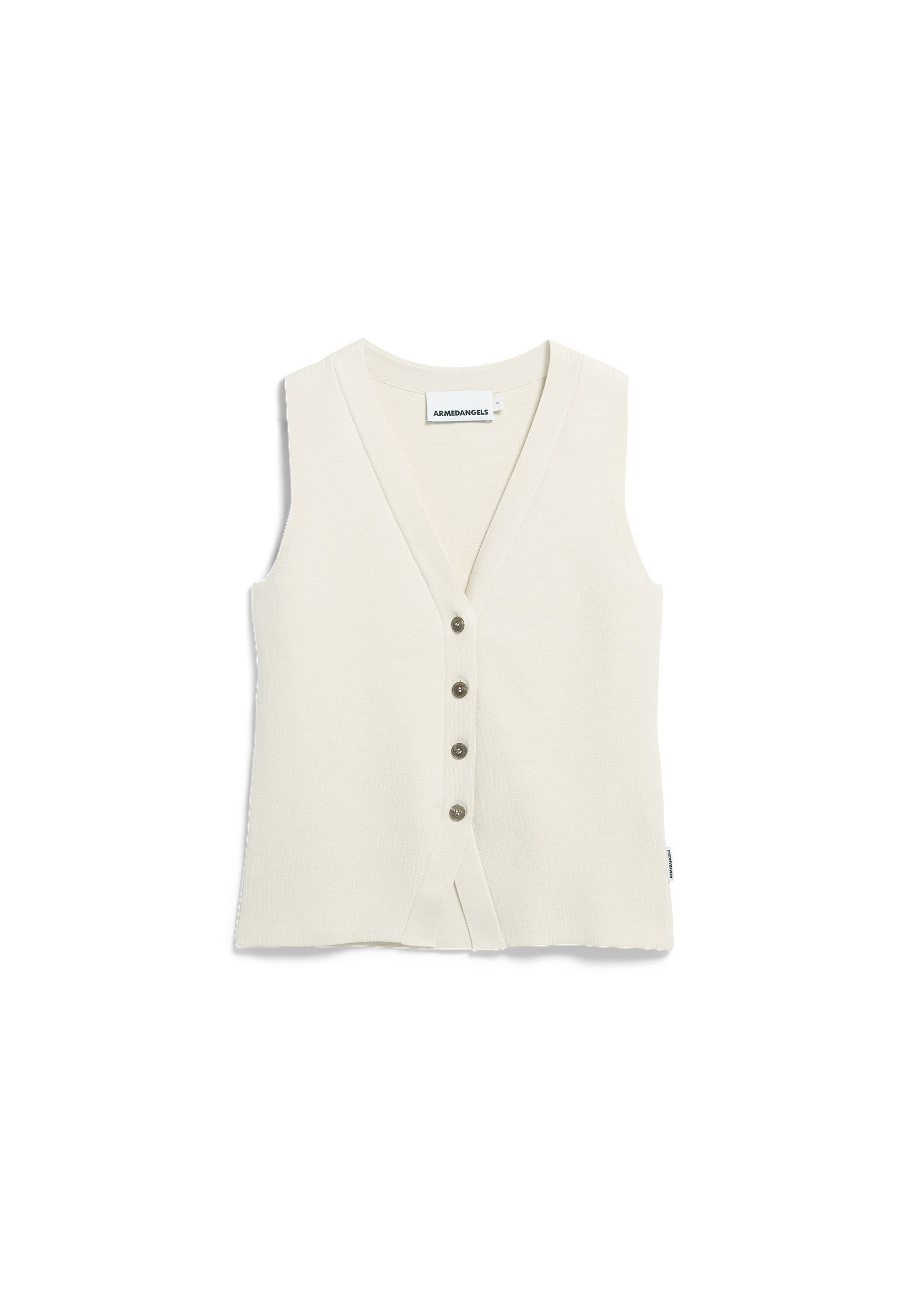 Armedangels Strickweste COMPACT BUTTONED Bio-Baumwoll-Mix