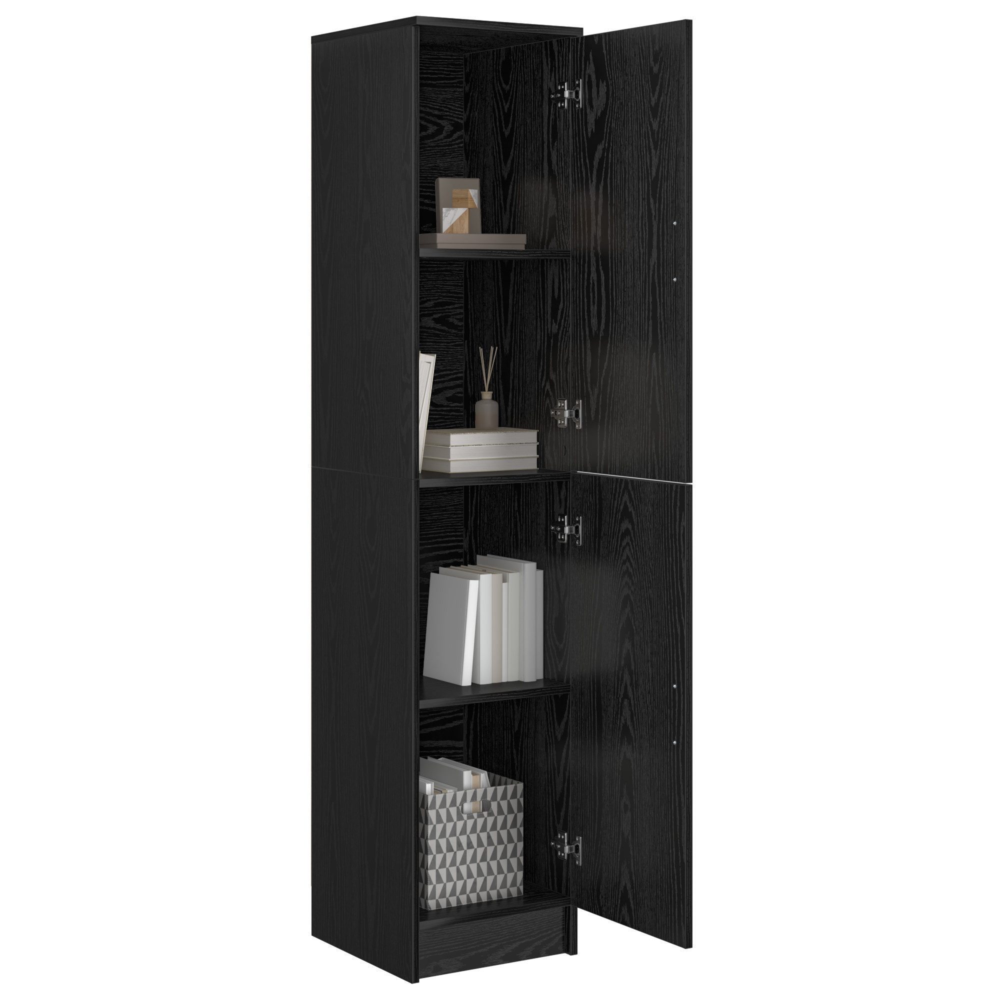 vidaXL Sideboard Buffet-Schrank Schwarzeiche Holzwerkstoff Mittel günstig online kaufen