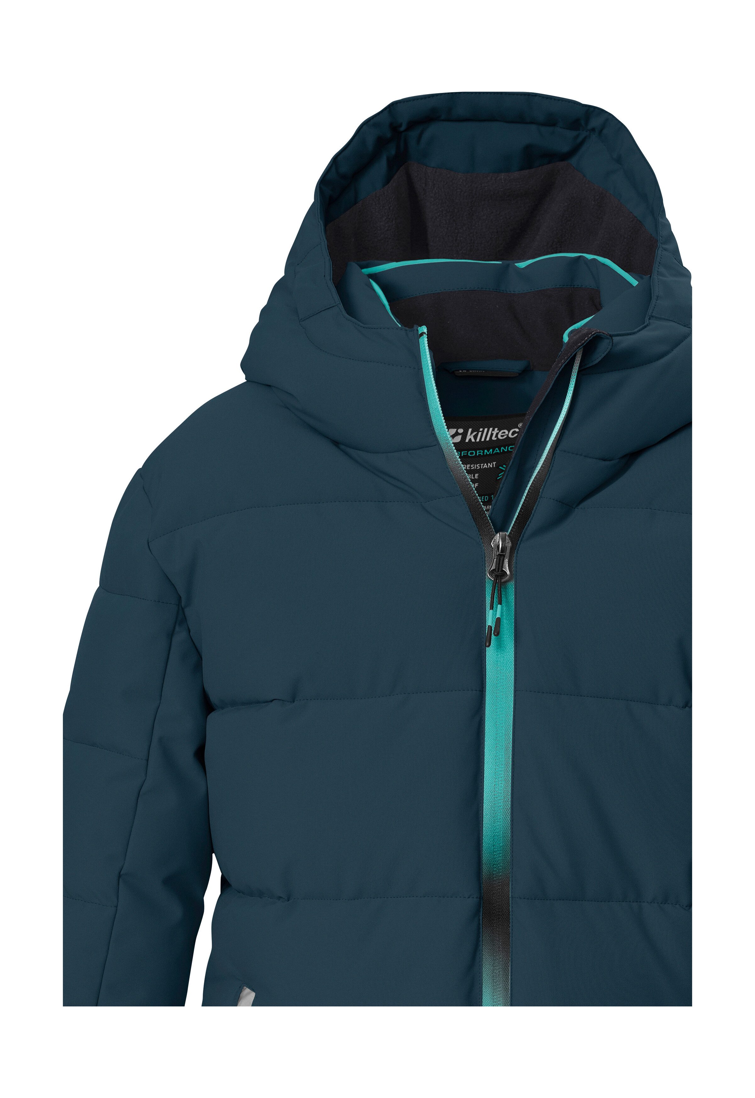 Killtec Skijacke KSW 203 BYS SKI JCKT Winddichte, wasserabweisende Kinder-Ski-Steppjacke mit Schneefang – Bild 3 von 5