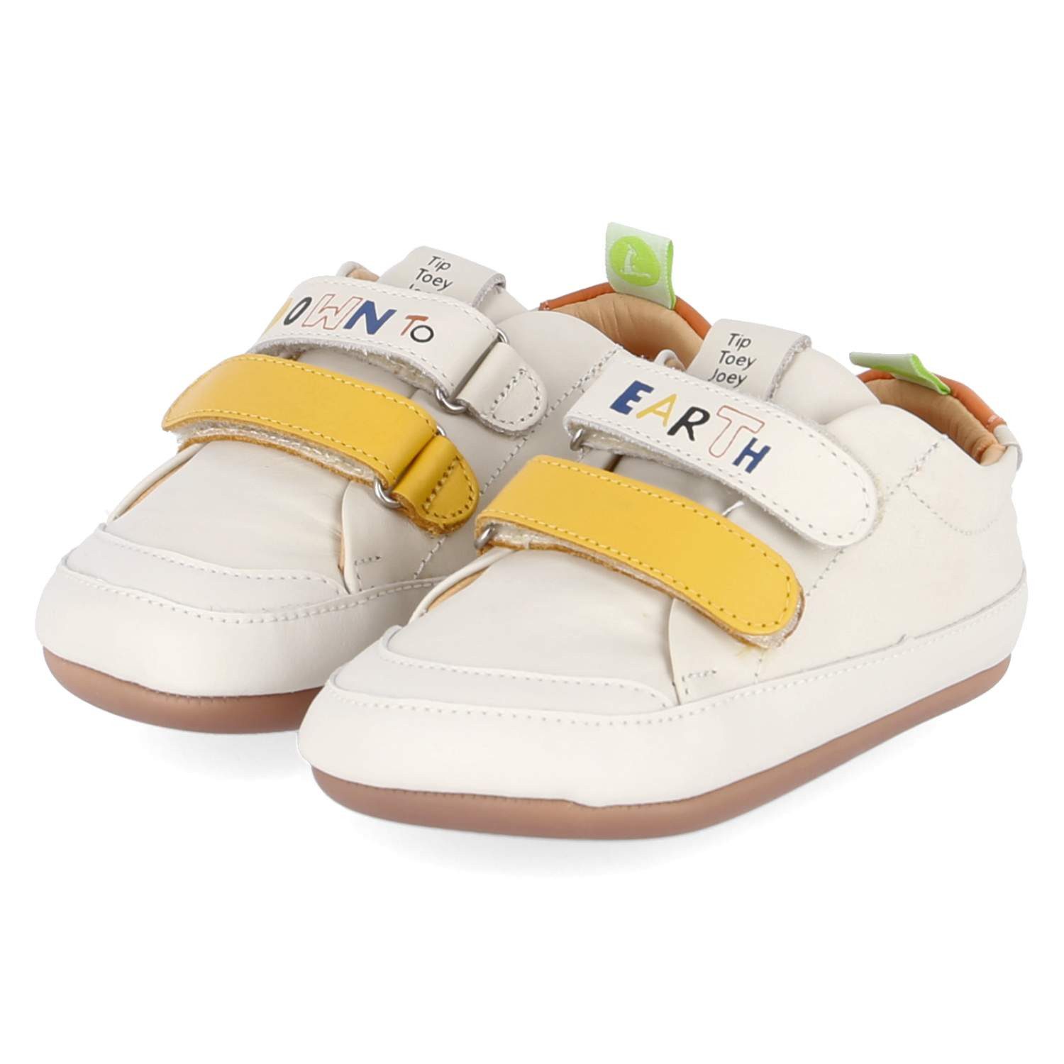 Tip Toey Joey Tip Toey Joey AE.BDE1-4498 Unisex Leder und Synthetik white Slipper