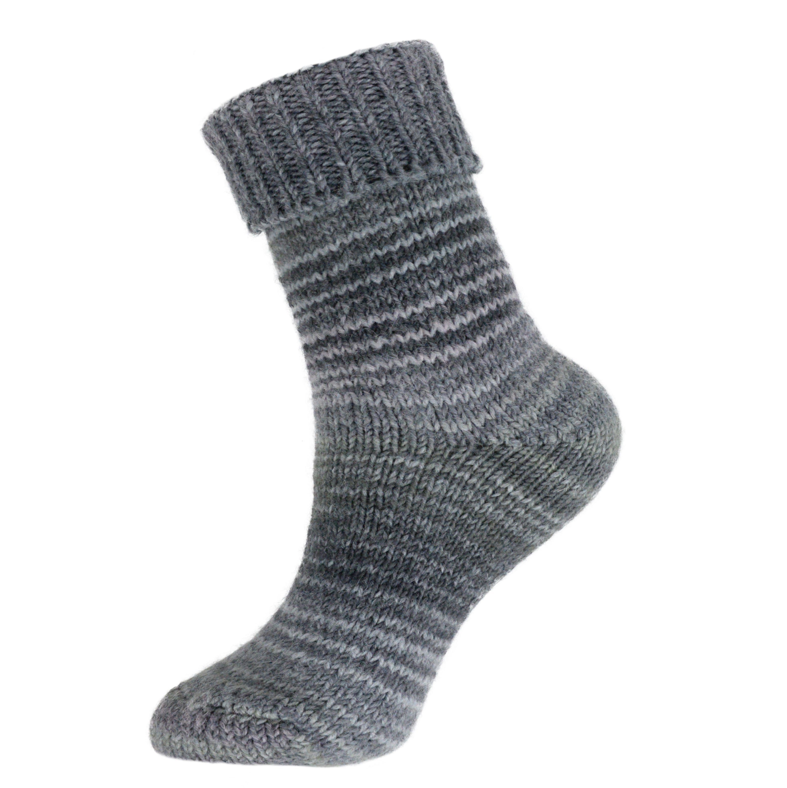 alpengoa Umschlagsocken Stricksocken