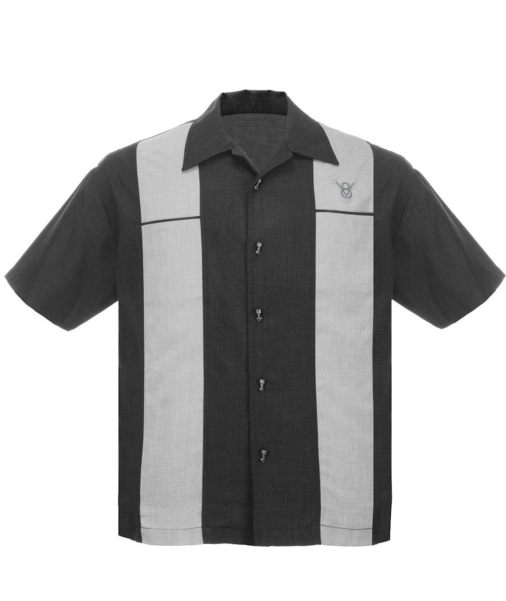 Steady Clothing Kurzarmhemd Classy Piston Schwarz günstig online kaufen