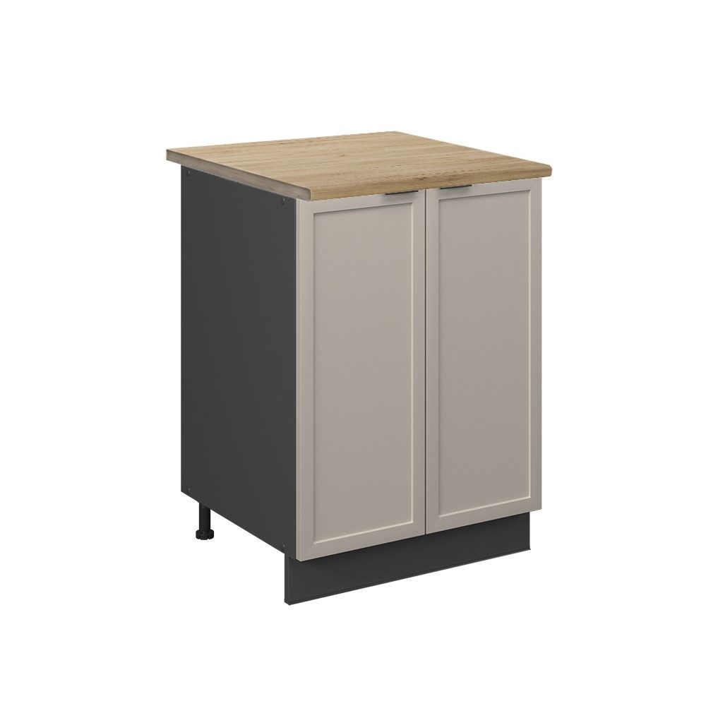 Vicco Unterschrank Fame-Line, GrauBeige/Anthrazit, 60 cm, günstig online kaufen
