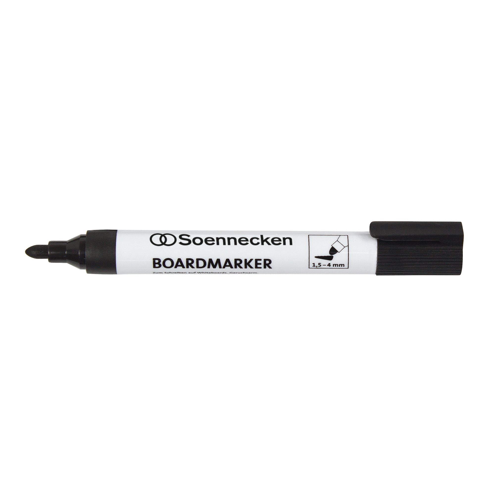 Soennecken Whiteboard Marker Boardmarker 3124 1,5-4mm farbig sortiert 4 Stück
