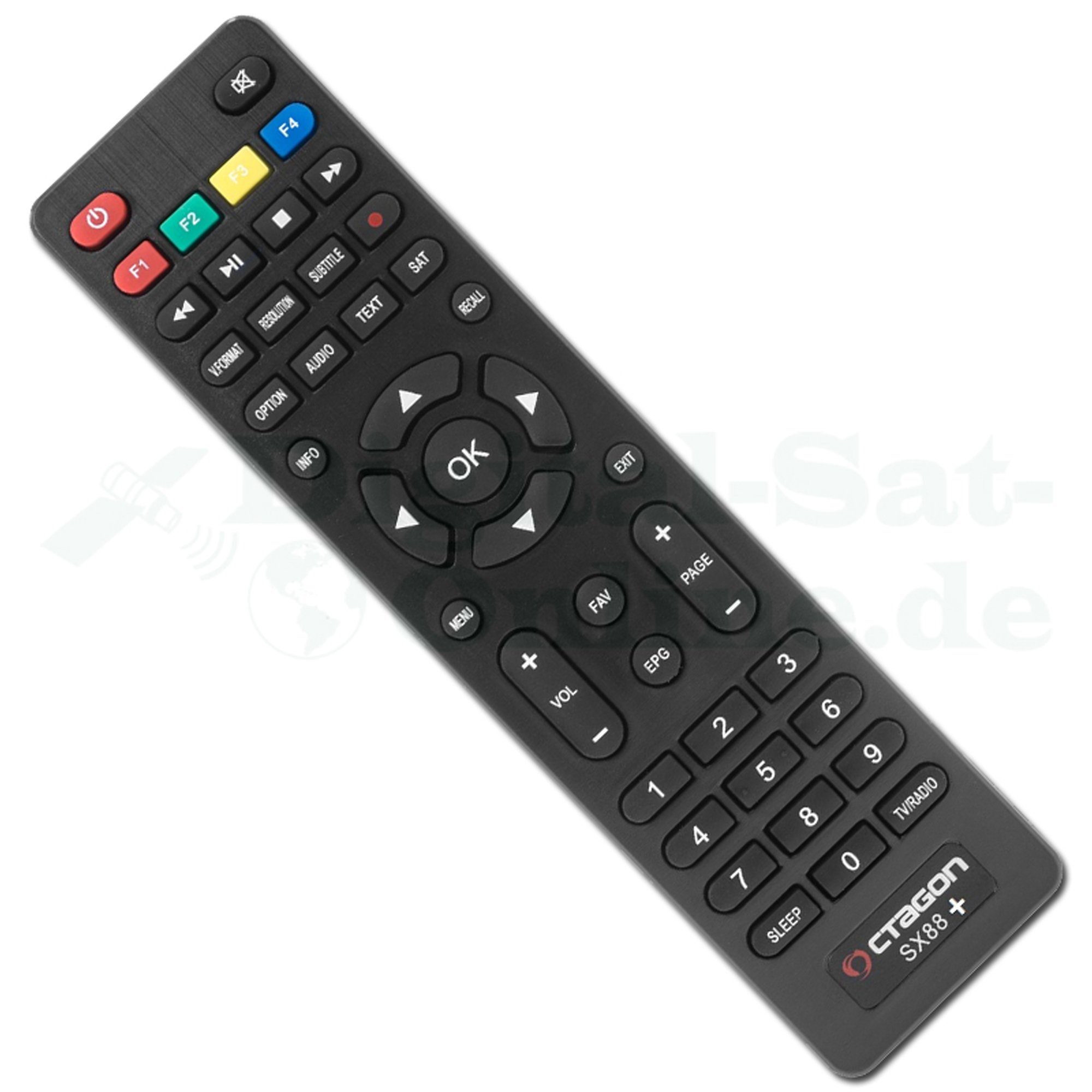 Fernbedienung SX88 / SX88+ / SX888 RCU 01 SAT-Receiver