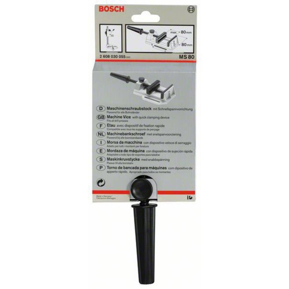 BOSCH Schraubstock Maschinenschraubstock95 mm, 80 mm, 80 mm 2608030055