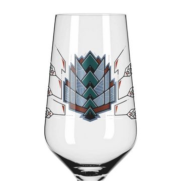 Ritzenhoff Bierglas Brauchzeit Pilsgläser mit Motiv 374 ml 2er Set, Glas