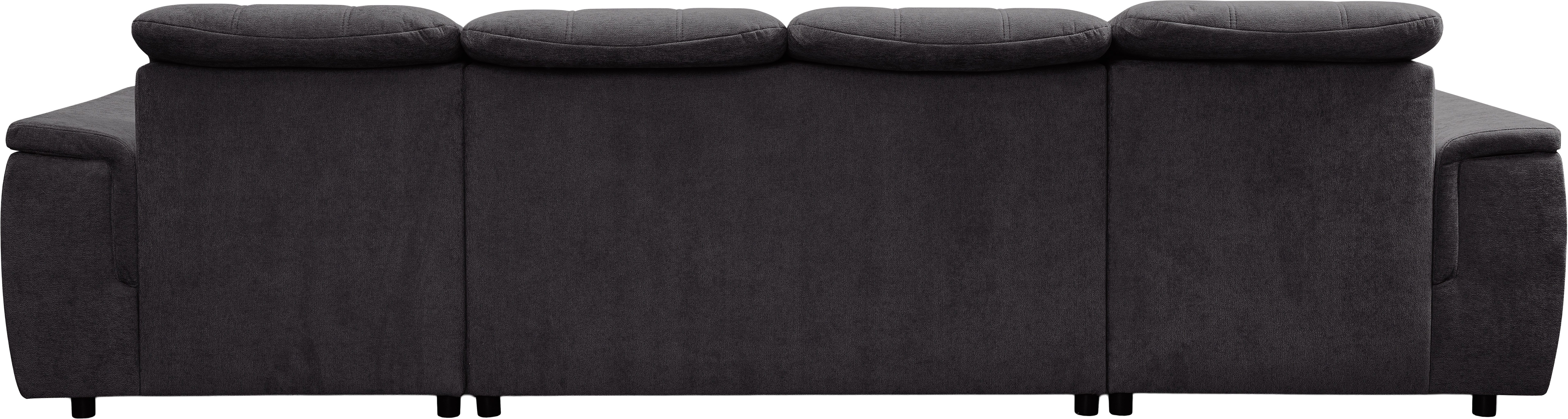 WERK2 Wohnlandschaft Napoli 330 x 174 cm, mit Bett & Bettkasten & Kopfteilverstellung, U-Form, XXL, Schlaffunktion, Bettkasten, verstellbare Kopfteile – Bild 5 von 5