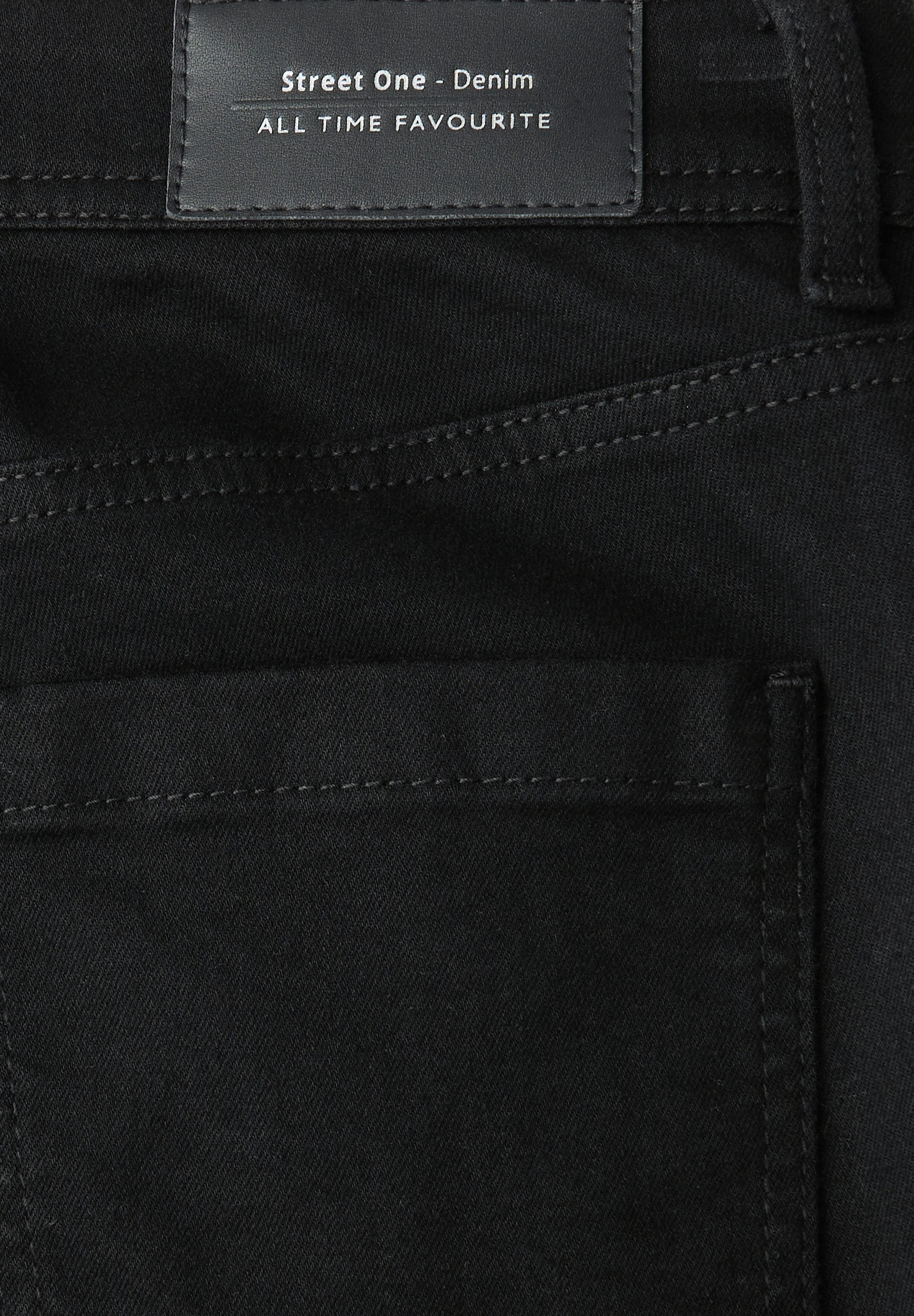 STREET ONE 5-Pocket-Jeans Style Jane im Slim Fit, Mid Waist