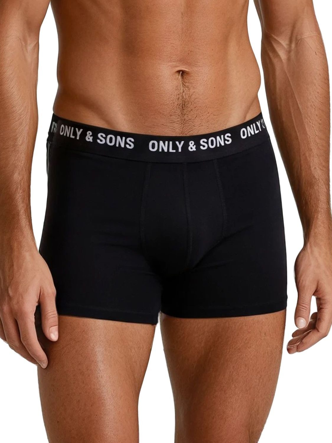 ONLY & SONS Boxershorts Herren Retroshorts ONSSCOTT 8 PACK Regular Fit (Vorteilspack, 1-St) Unterhosen mit Stretch