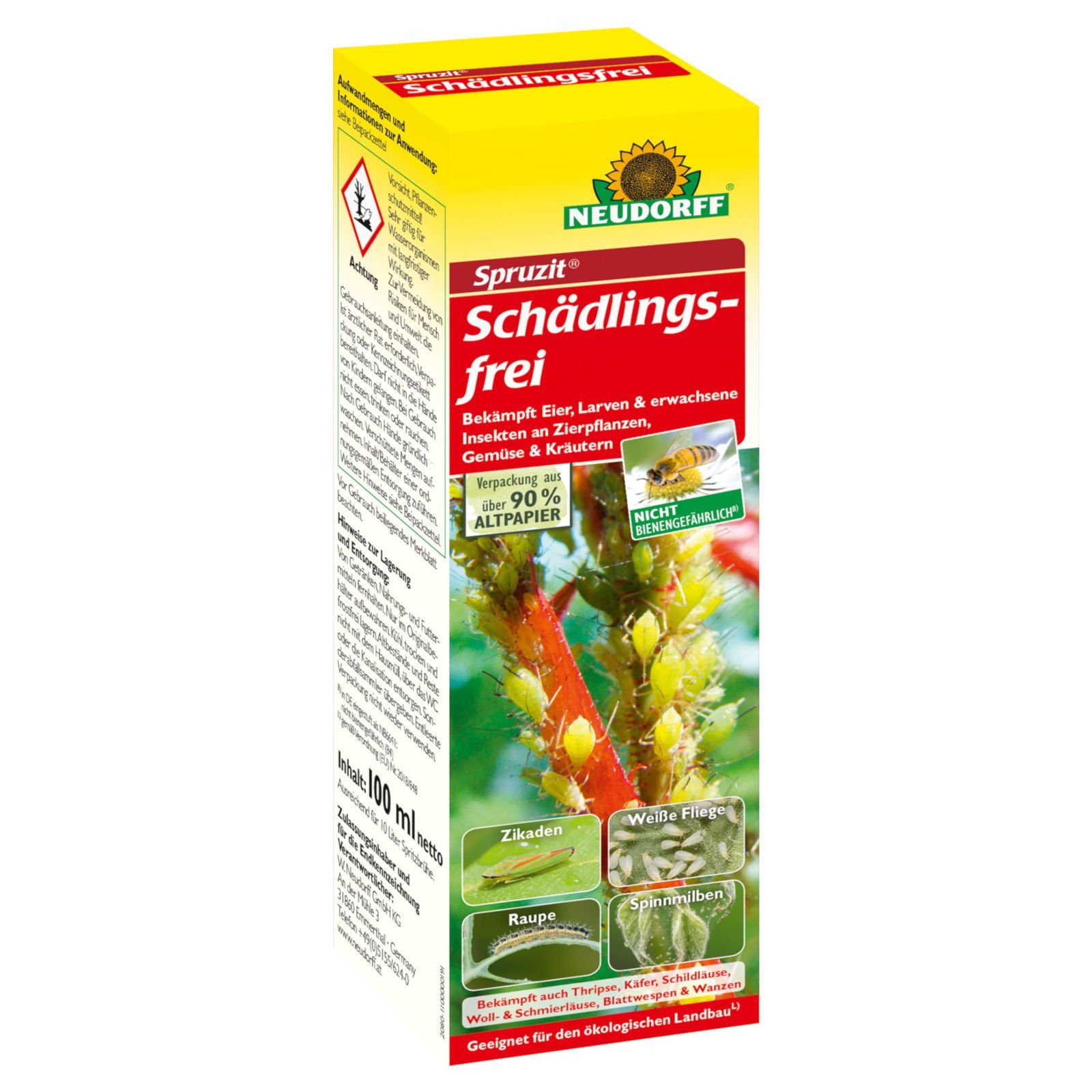 Neudorff Insektenvernichtungsmittel 100 Schädlingsfrei - Spruzit ml