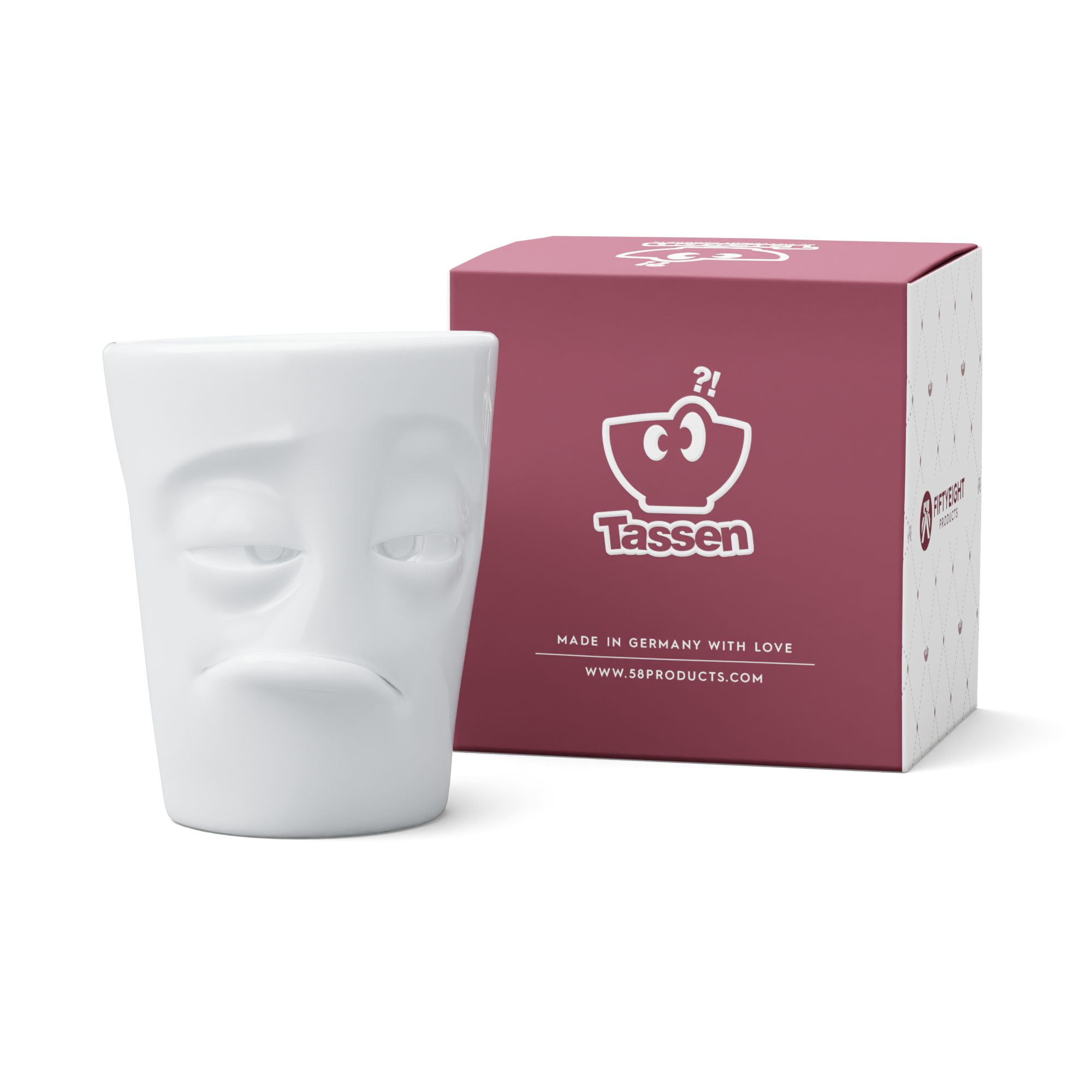 FIFTYEIGHT PRODUCTS Tasse FIFTYEIGHT Henkelbecher, 1-tlg., Porzellan, 100% Made in Germany