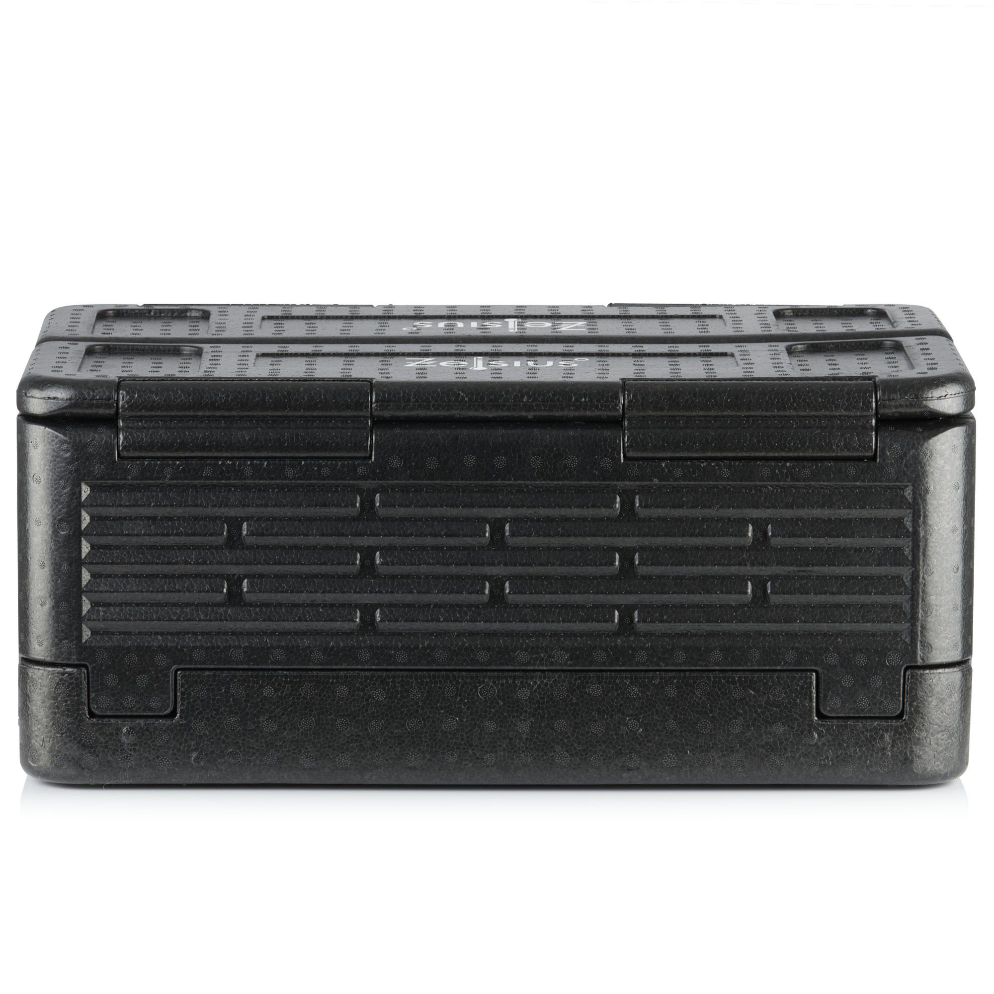 Thermobehälter x x Zelsius Styropor Zelsius 60 Schwarz, 40 Styroporbox, faltbar, 40 L, Thermobox 25,5cm