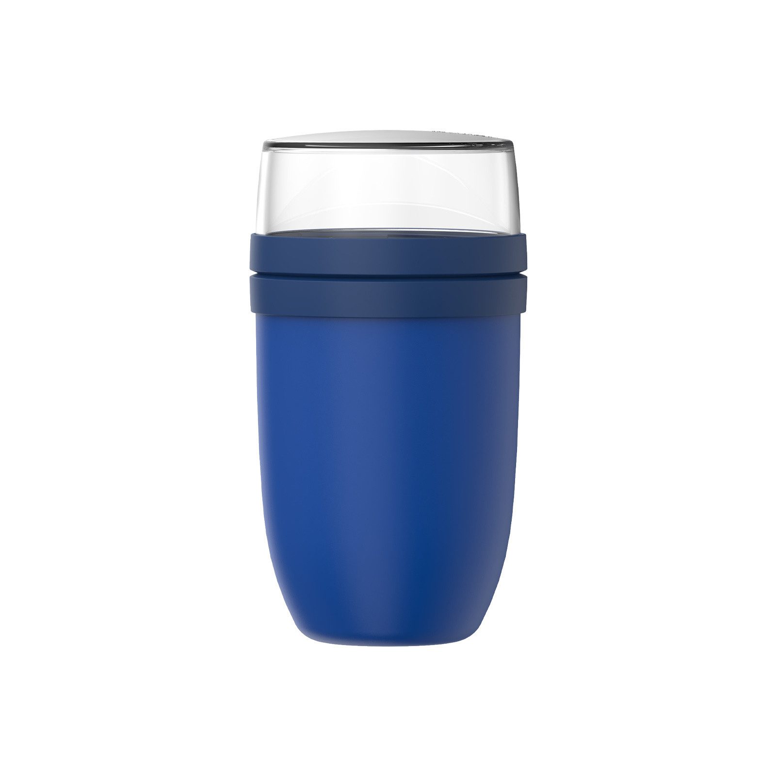Mepal Lunchbox Ellipse Lunchpot XL 750 ml + 300 ml, Kunststoff, (1-tlg), Spülmaschinengeeignet, Mikrowellenfest