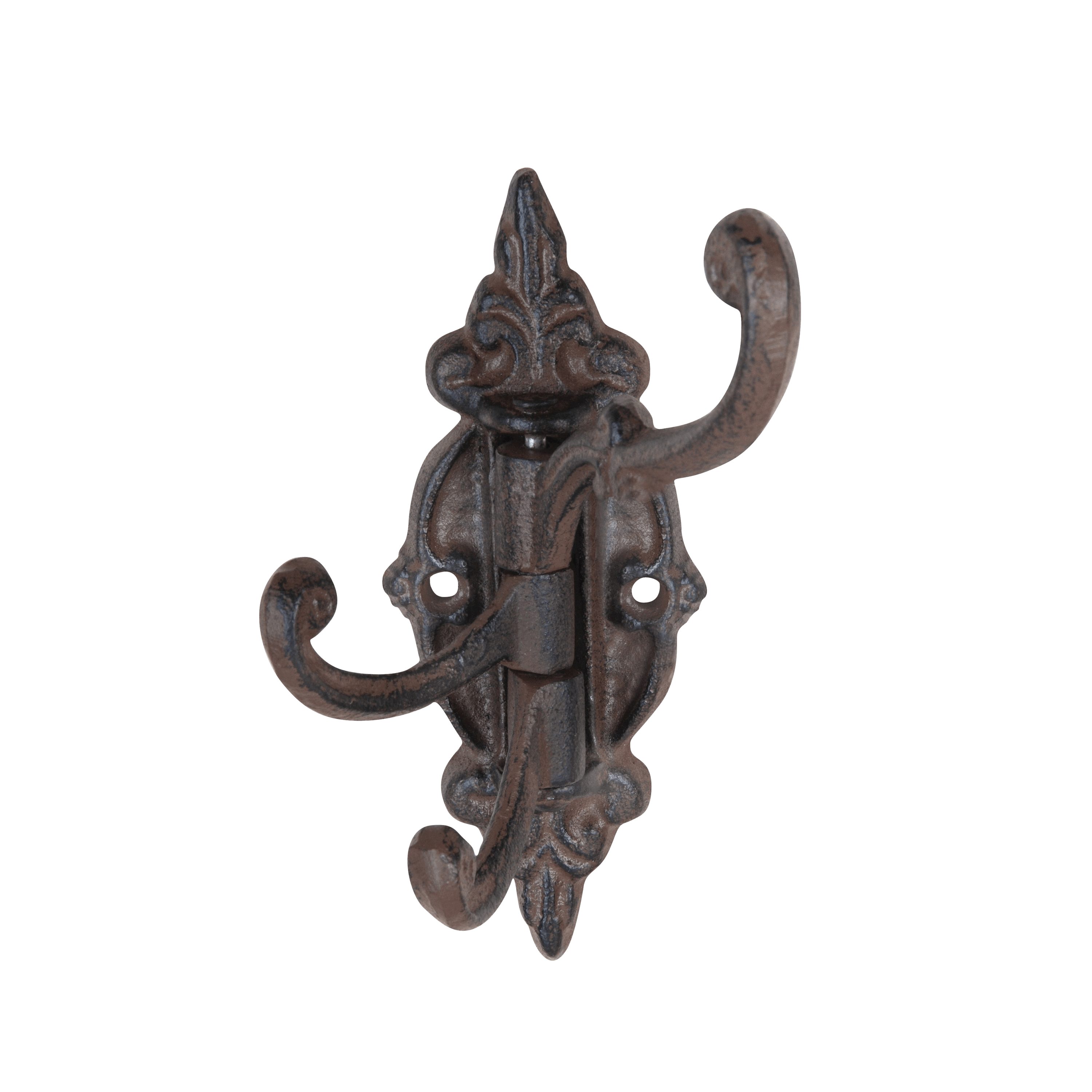 Dekowunder Настенные крючки Haken Garderobe Handtuchhaken Landhaus Gusseisen drehbar 3 längen