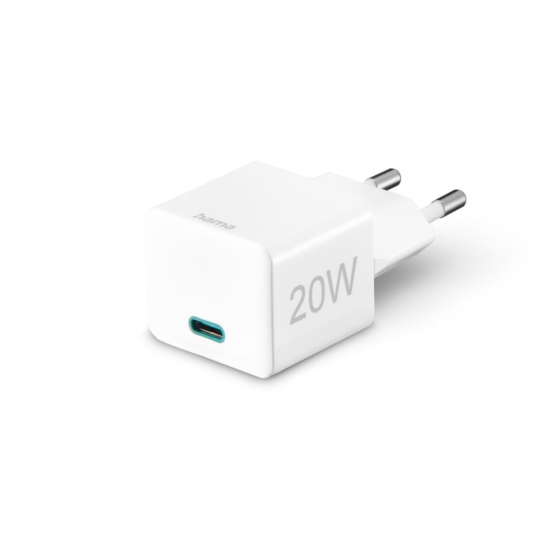 Schnellladegerät mit Ladekabel Lightning, Mini-Ladegerät, PD, 20W, 1m Schnelllade-Gerät