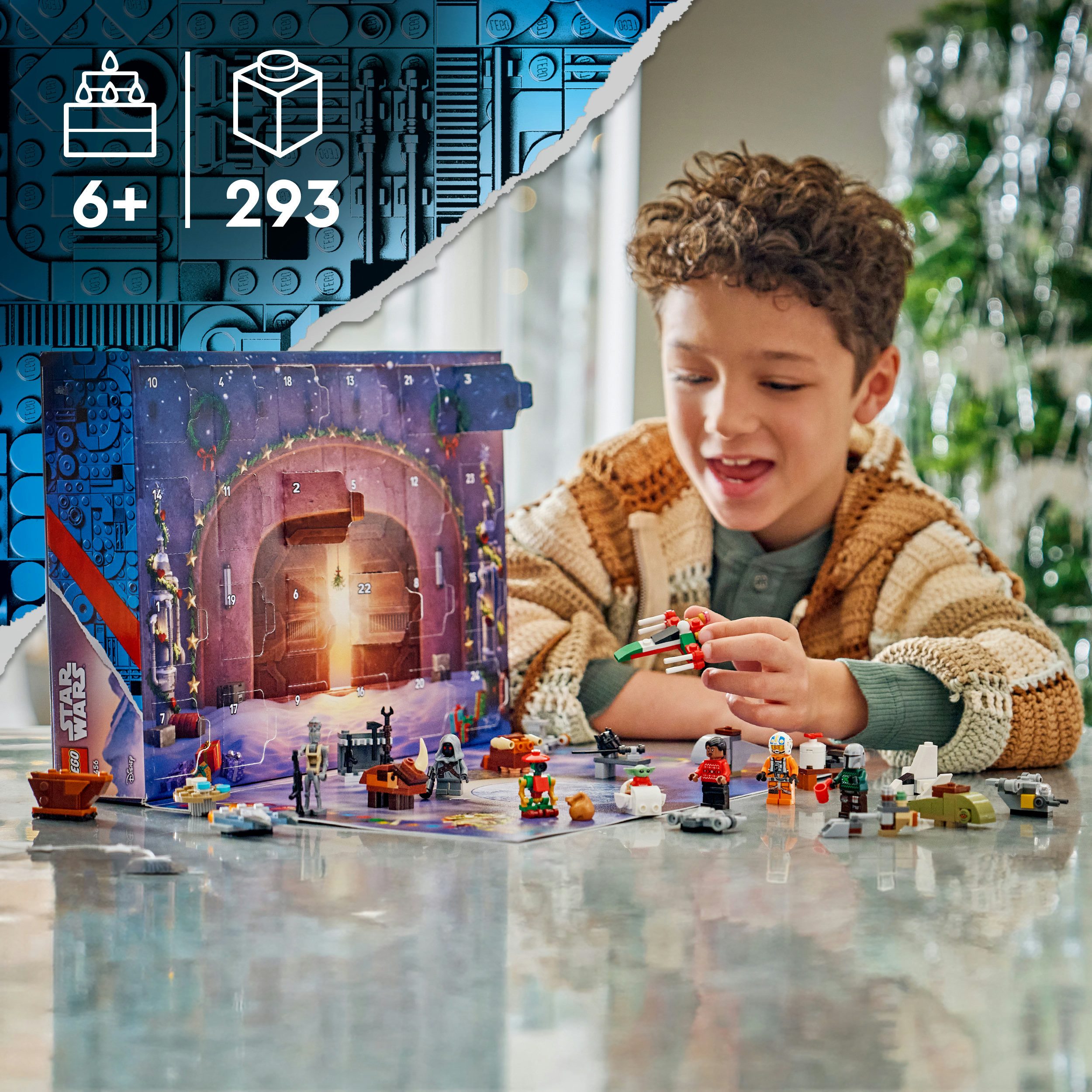 LEGO® Spielzeug-Adventskalender Adventskalender 2026 (75456), LEGO Star Wars™ (293-tlg), Made in Europe – Bild 3 von 5