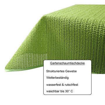 Haus und Deko Tischdecke Garten Tischdecke Outdoor PVC rechteckig Terrasse Balkon rutschfest (1-tlg)