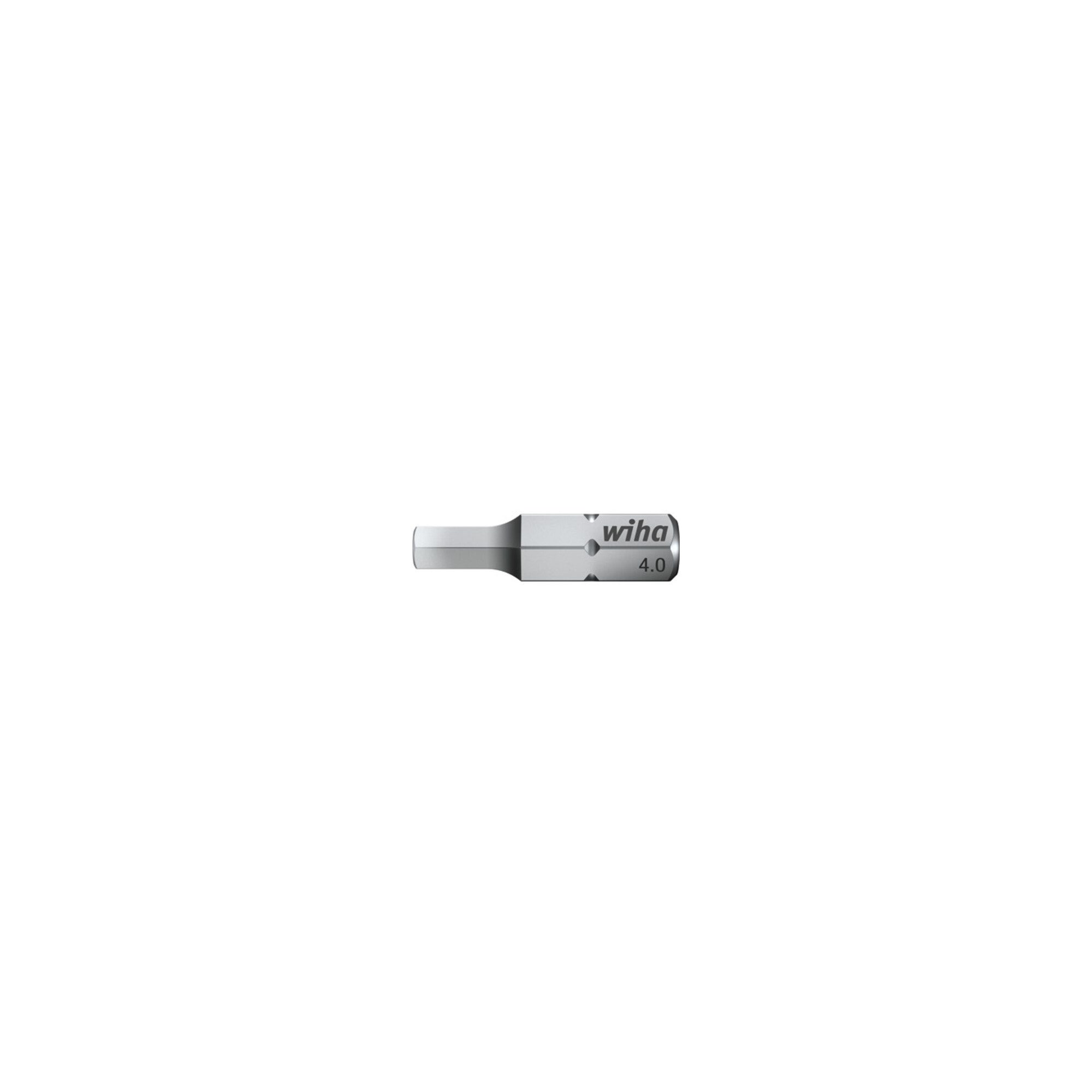 Wiha Sechskant-Bit Wiha Bit Standard 25 mm Sechskant 1/4" 3,0 10 Stk