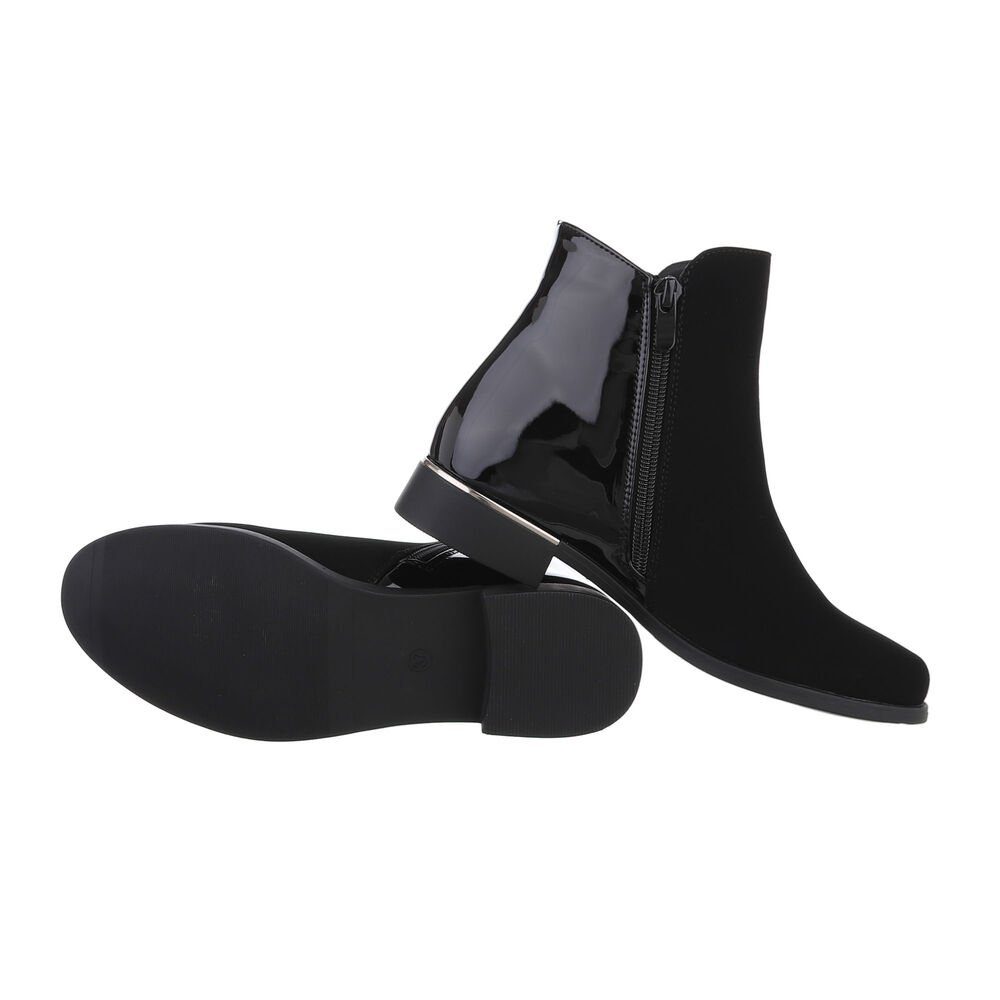 Ital-Design Damen Elegant Stiefelette (84633740) Blockabsatz günstig online kaufen