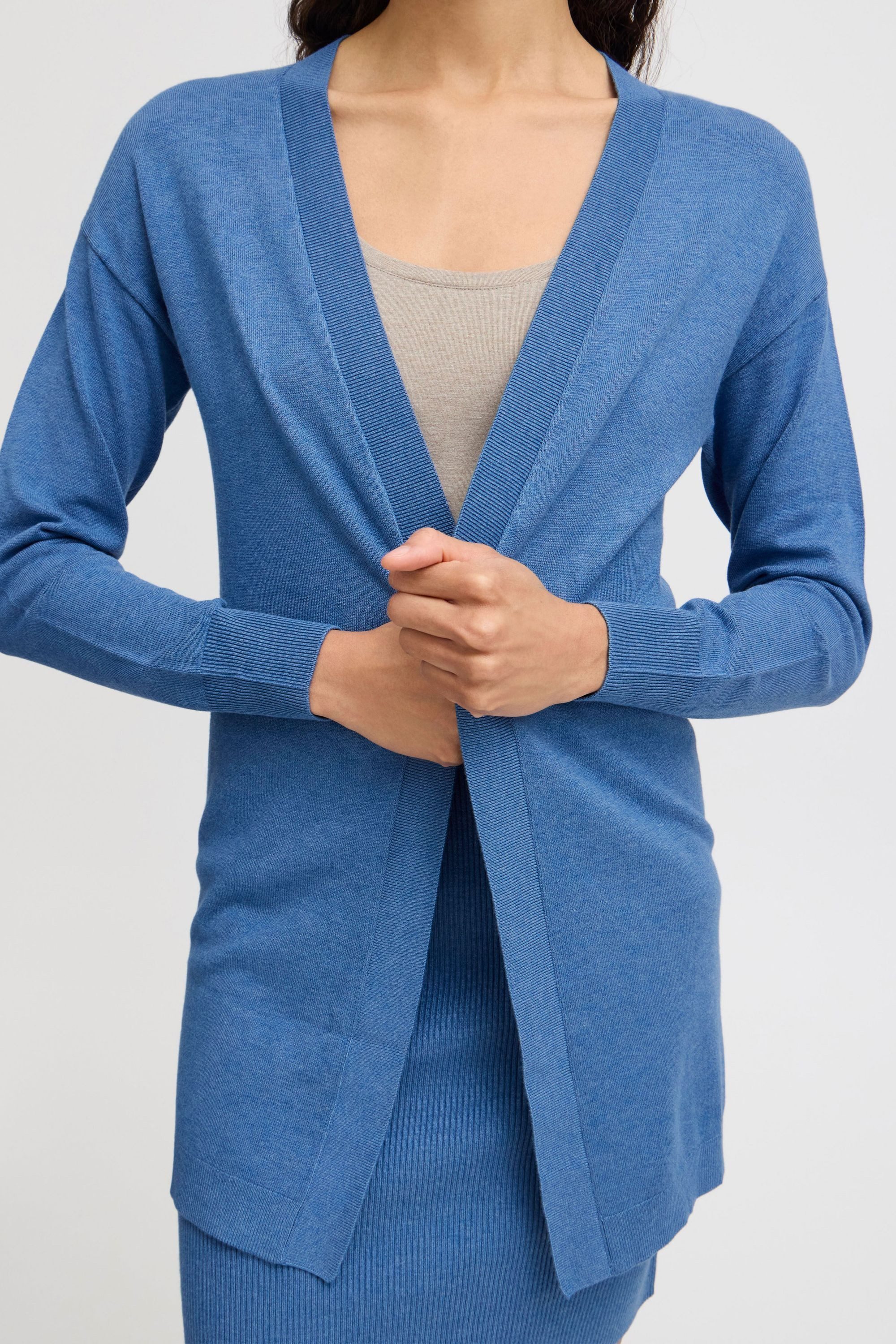 b.young Strickjacke BYMMMORLA LONG CARDIGAN -