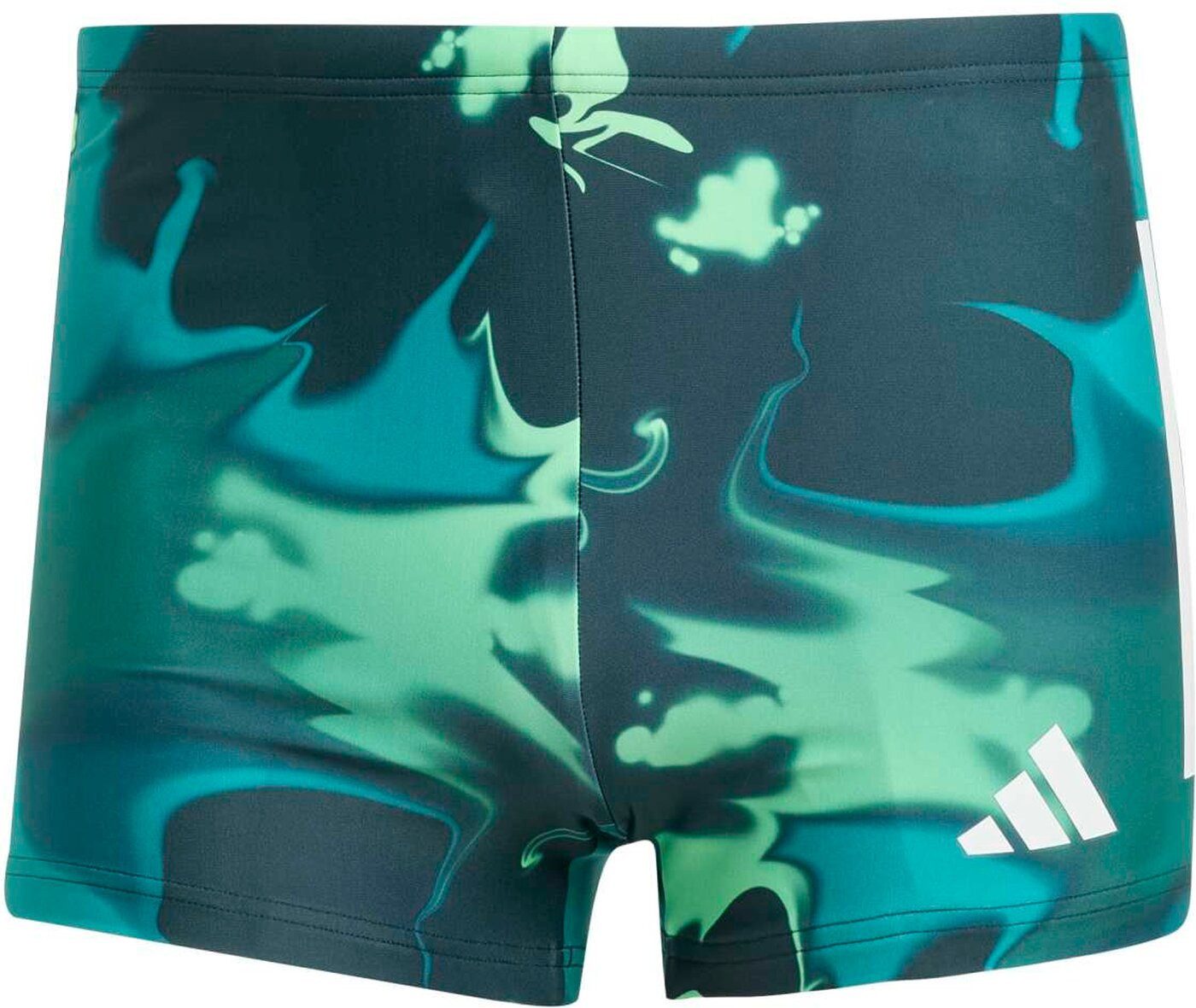 adidas Performance Badeshorts TIE DYE BOXER AURIVY/WHITE