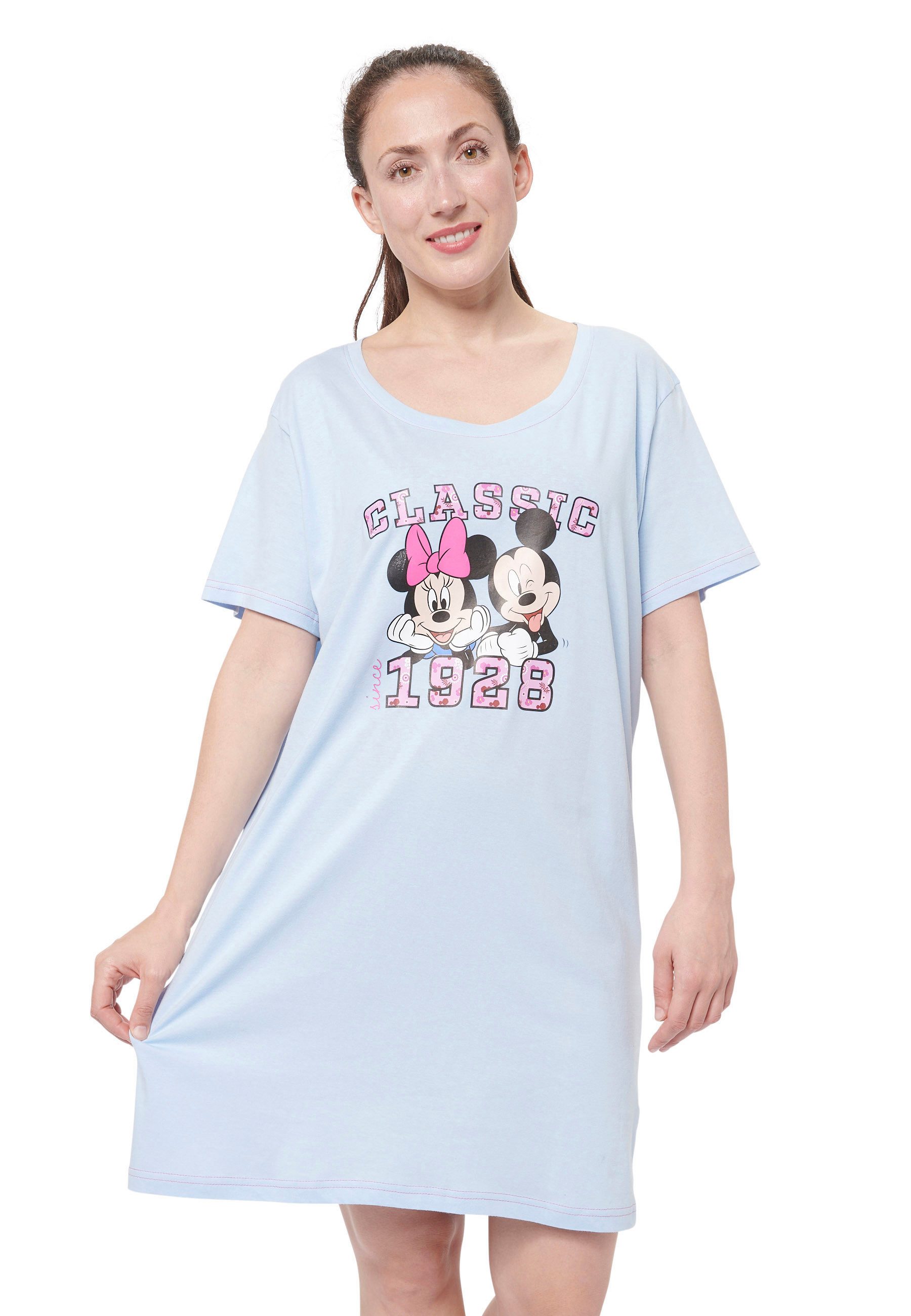 United Labels® Nachthemd Disney - Mickey & Minnie Mouse - Classic Since 1928