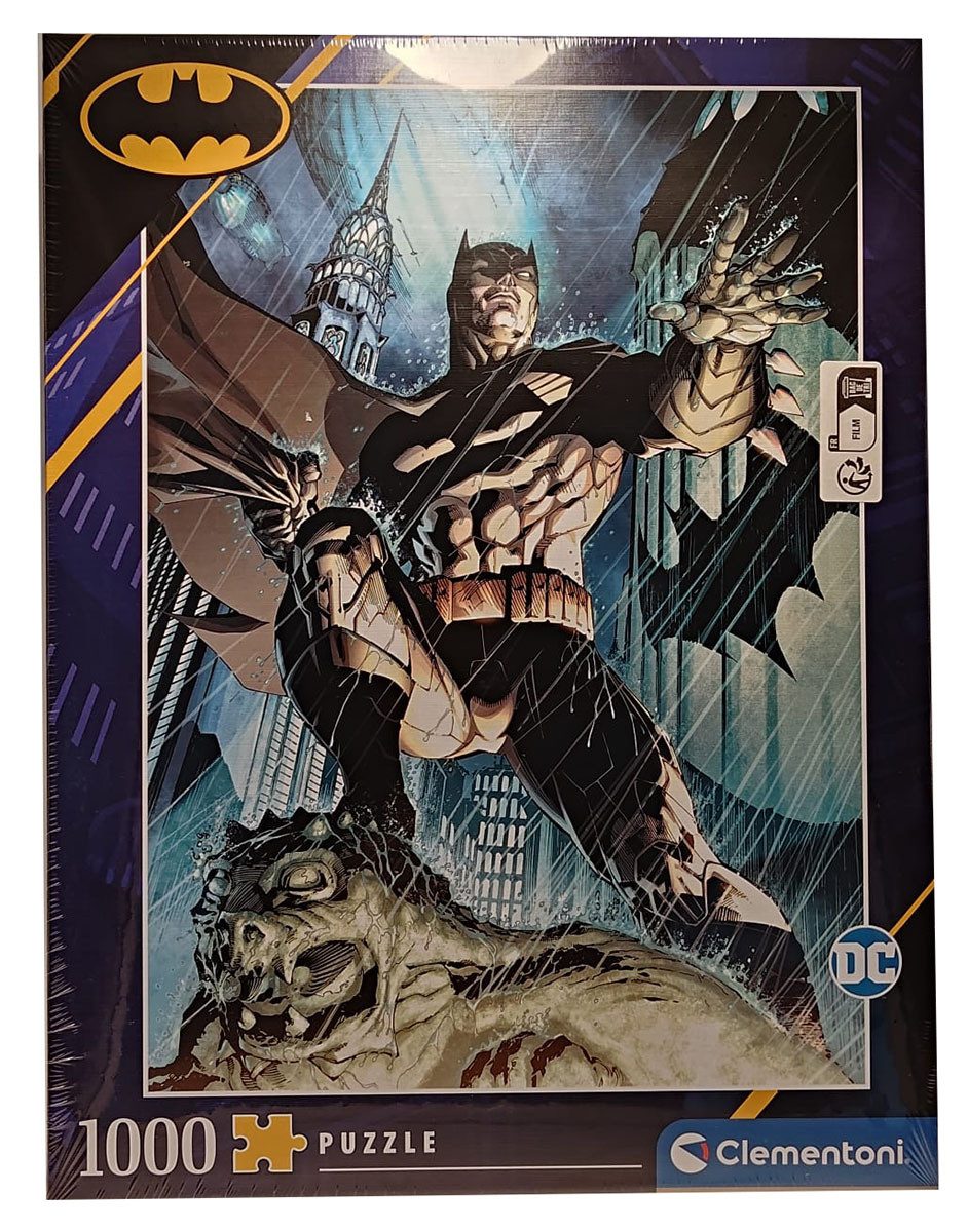 Clementoni® Puzzle Clementoni 39576 DC Comics - Batman - Puzzle-Set, Kinder-Puzzle, Set, 1000 Puzzleteile