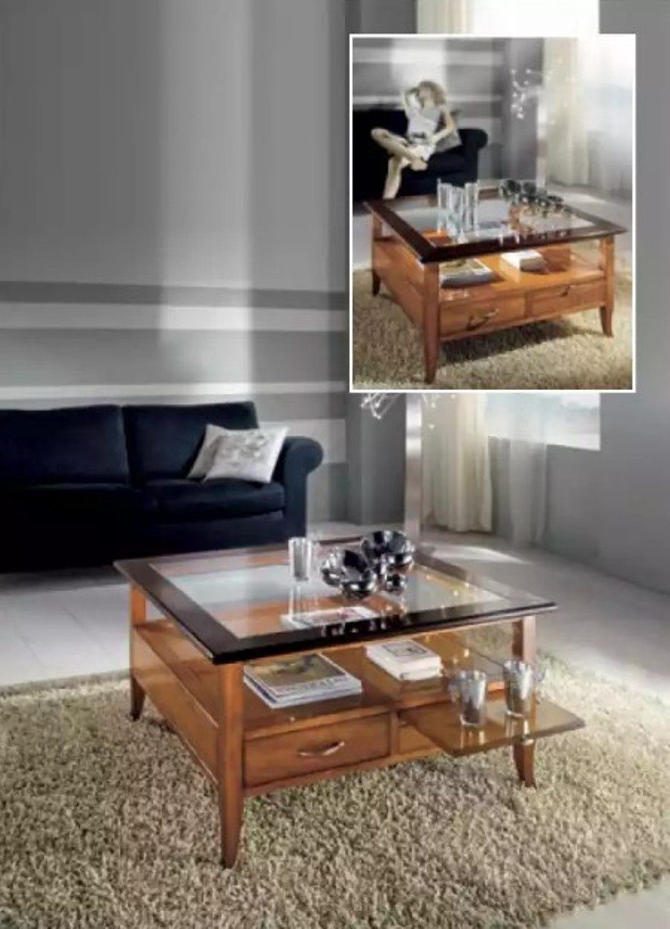 JVmoebel Couchtisch Designer Couchtisch Beistelltisch Wohnzimmer Braun Tisch Design (1-St., 1x nur Couchtisch), Made in Europa | Couchtische