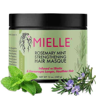 Mielle Organics Haarmaske Haarmaske Haarwachstum Haarkur Rosmarin Aroma Minze Mielle Organics, 1-tlg.
