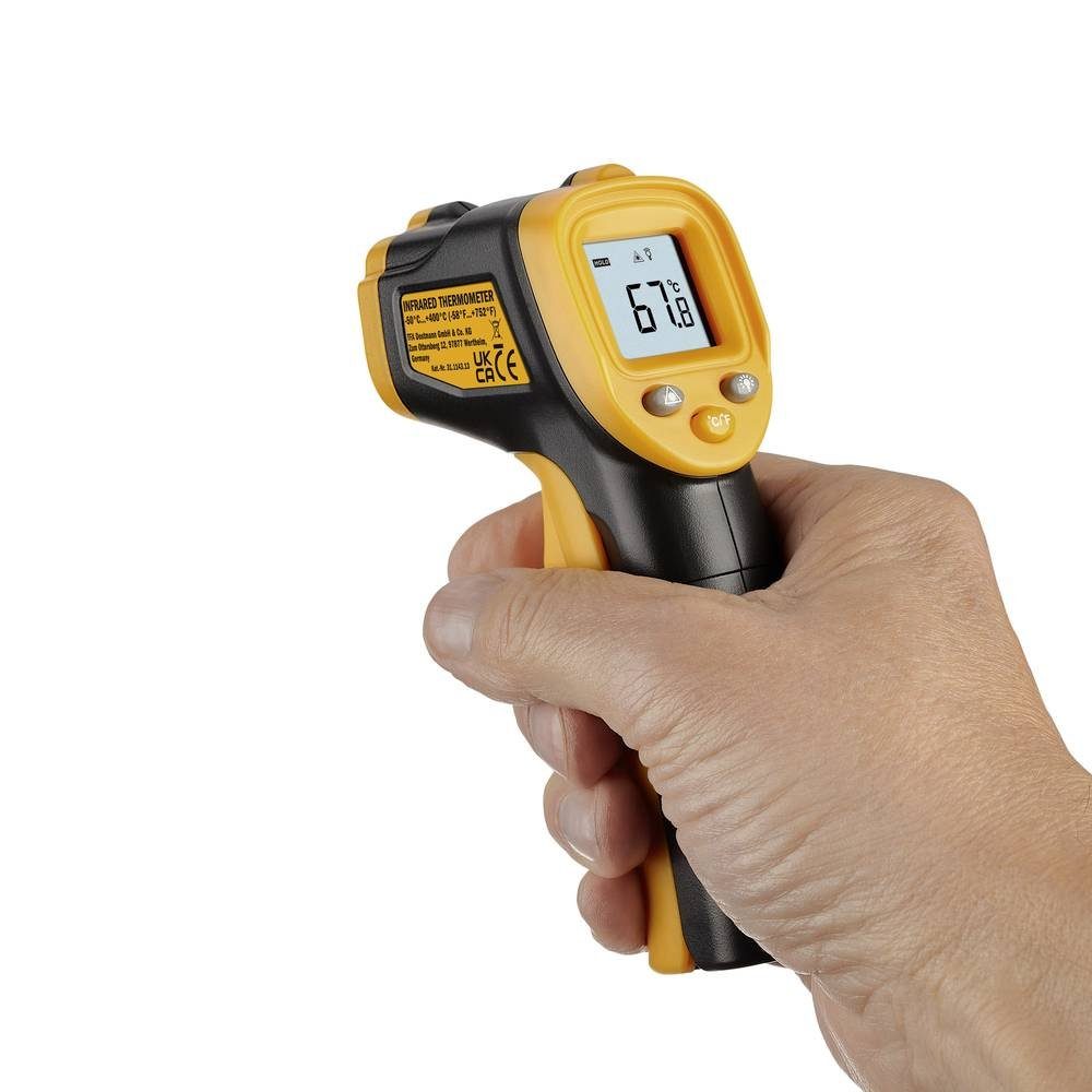 TFA Dostmann Infrarot-Thermometer Thermometer 31.1143.13, Berührungslose IR-Messung