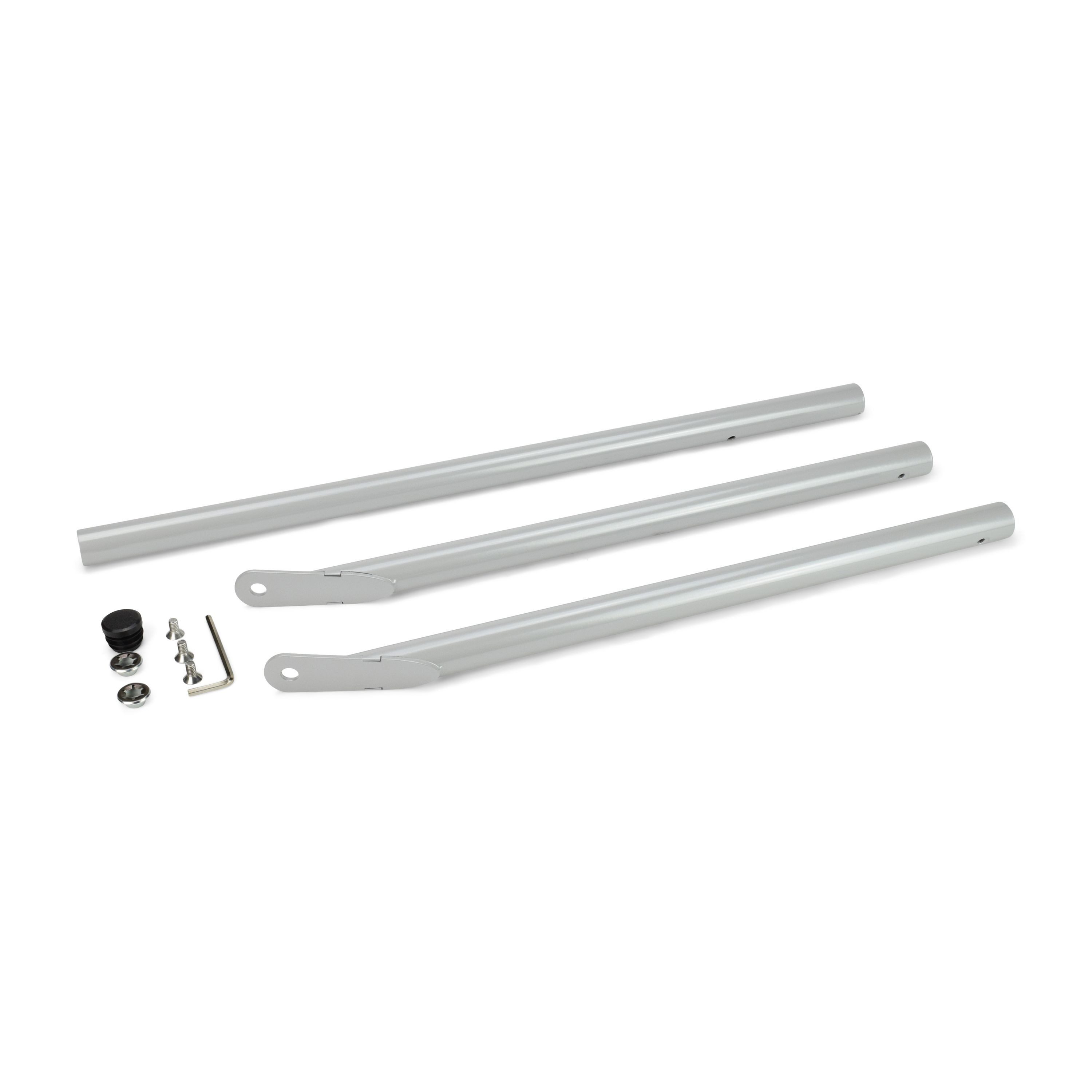 Grillrost.com BBQ Grillrost BBQ Universelle Premium Kugelgrill Beine in Silber, Made in Germany