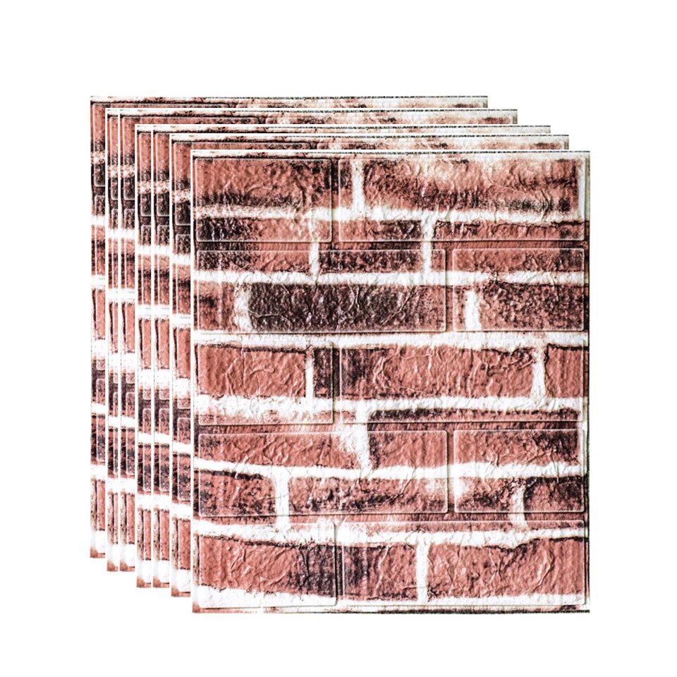 Coonoor 3D-Tapete 3D-Tapete,10 stück selbstklebende Wandpaneele 35x38 cm, ( günstig online kaufen