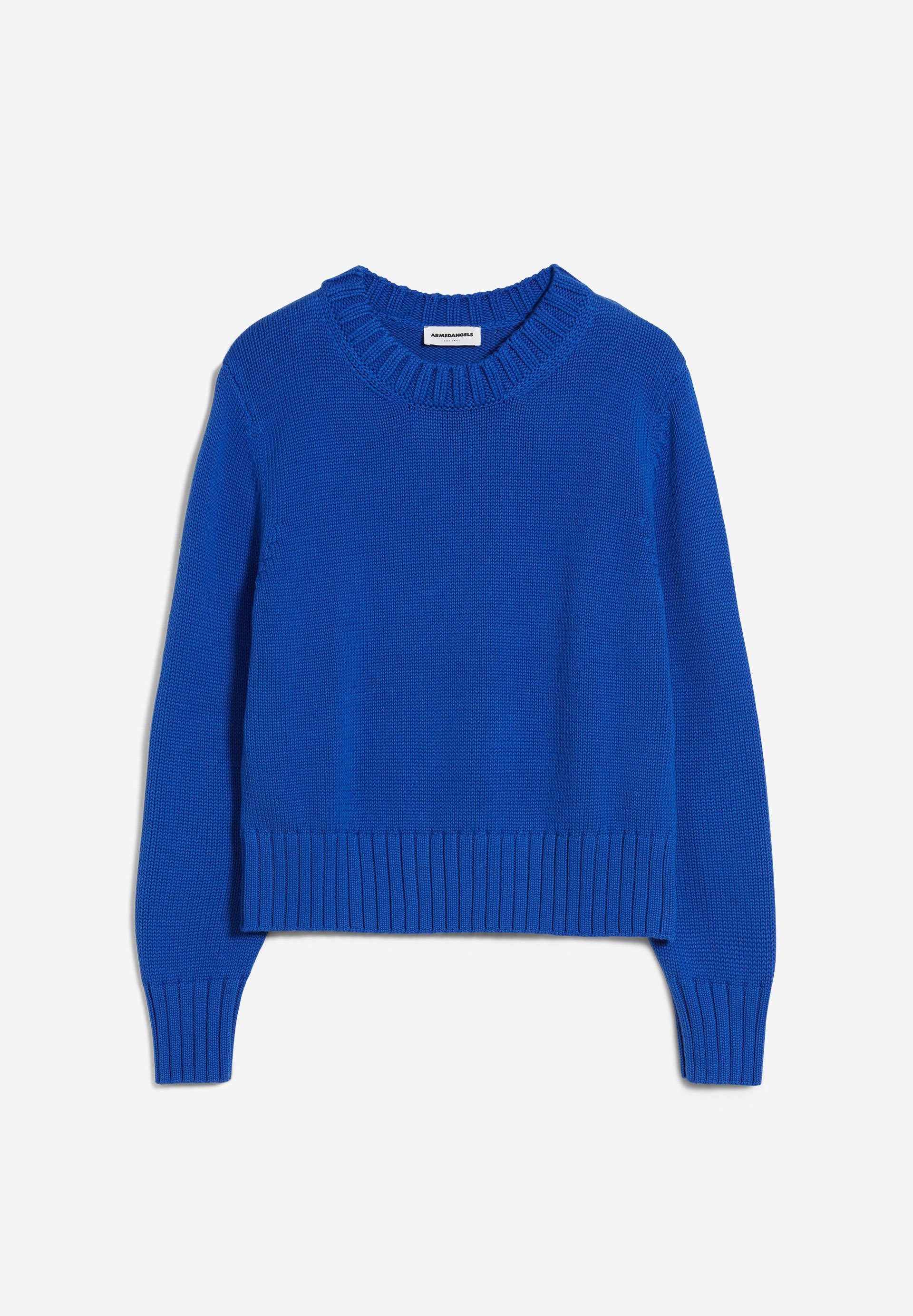 Damen blue AMALIAAS (1-tlg) Strickpullover COMPACT dynamo Armedangels