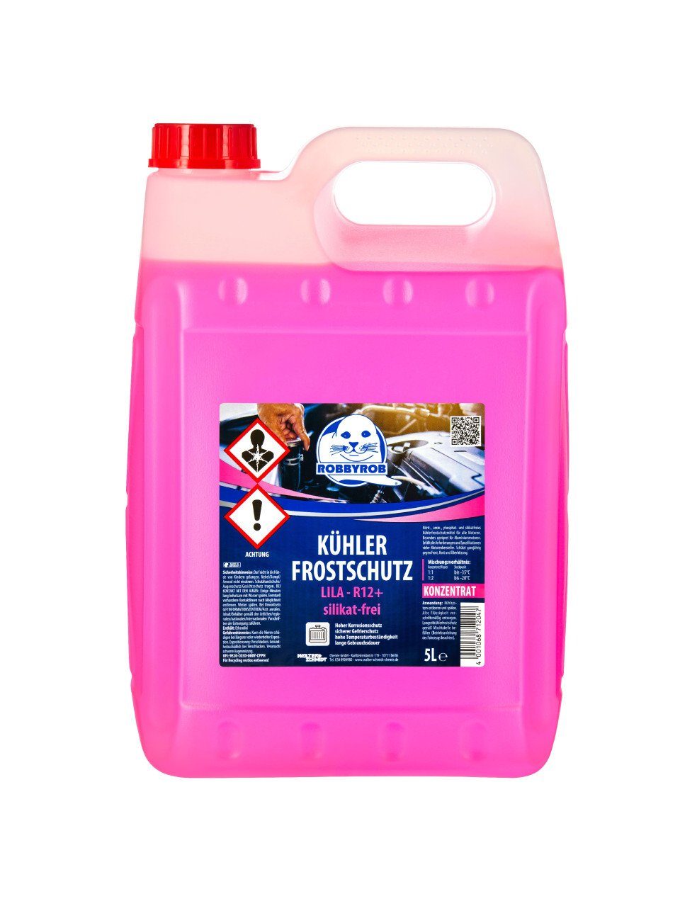 Robbyrob Kühlerfrostschutz Robbyrob Kühlerfrostschutz lila 5L