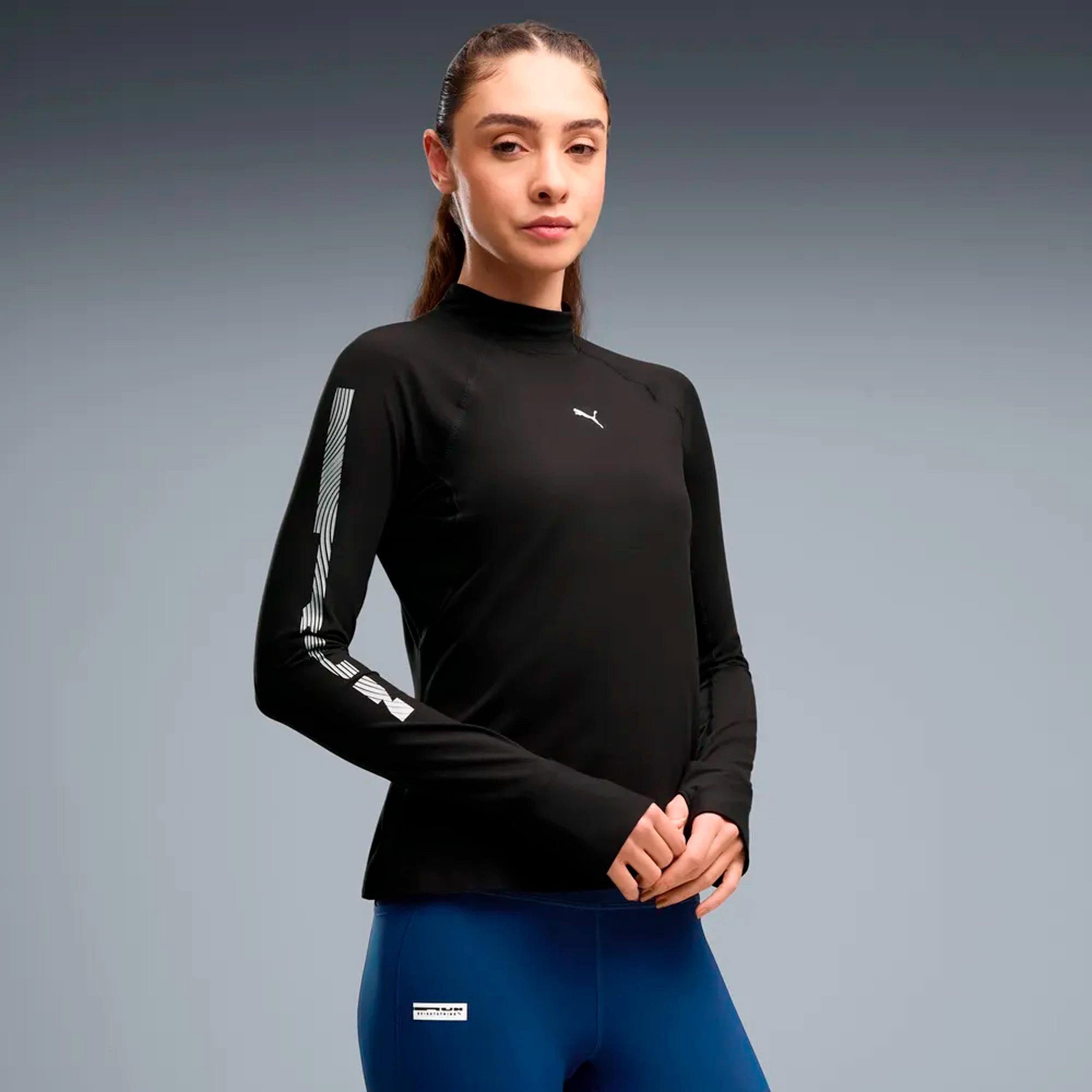 PUMA Laufshirt Brightstride Cloudspun