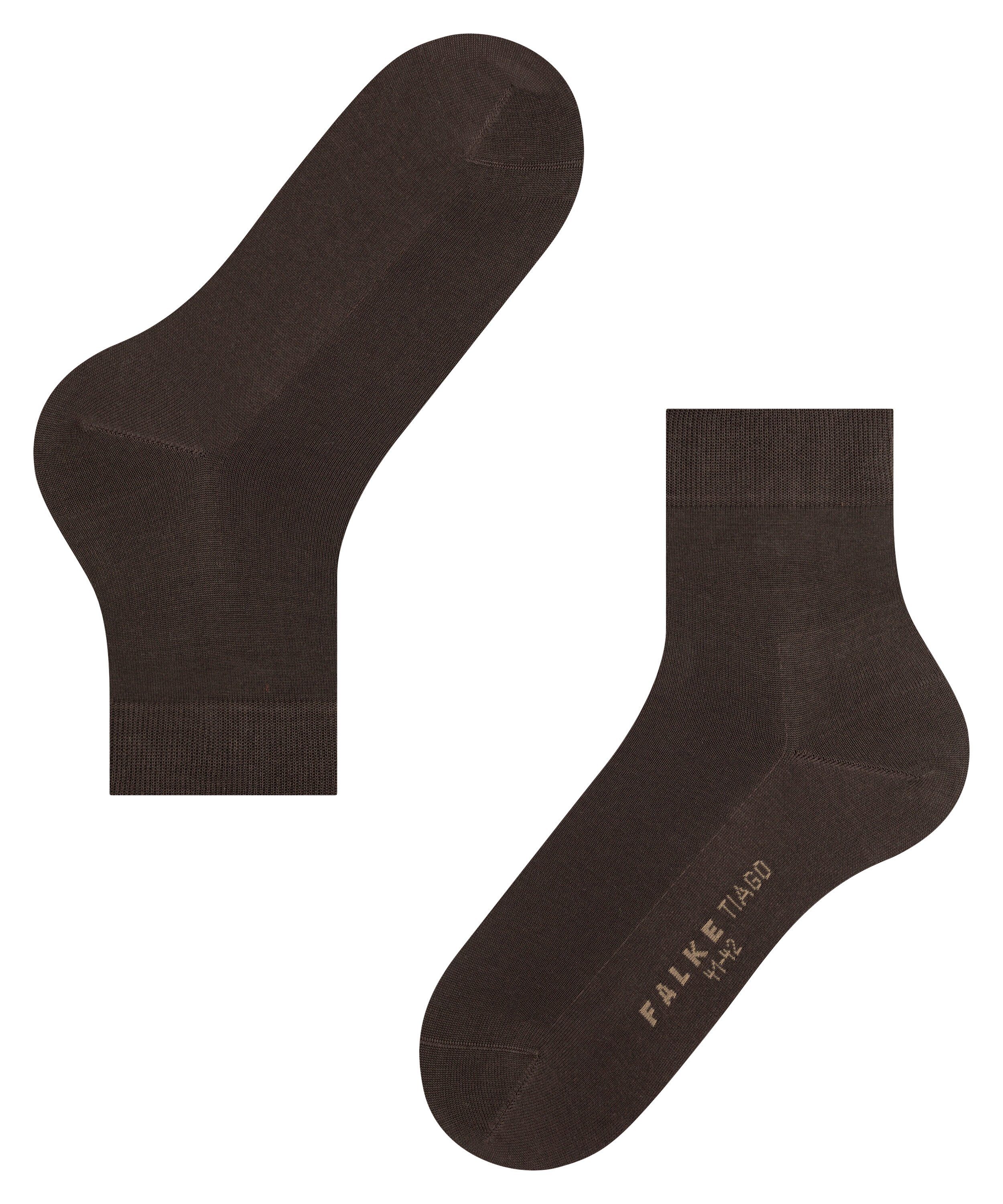 (5930) (1-Paar) Tiago FALKE Socken brown