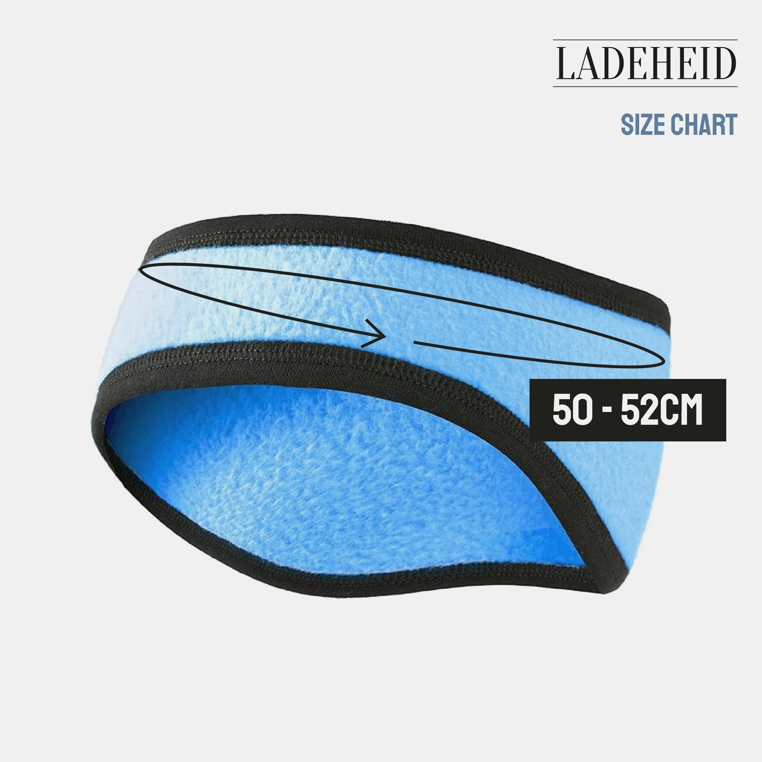 Ladeheid Sturmhaube Herren Damen Fleece Stirnband Ohrenwärmer LA-204