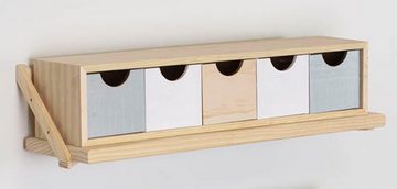 Astigarraga Kit Line Organizer Schubladenblock 57x12x13 cm, Kleiner Organizer aus Holz