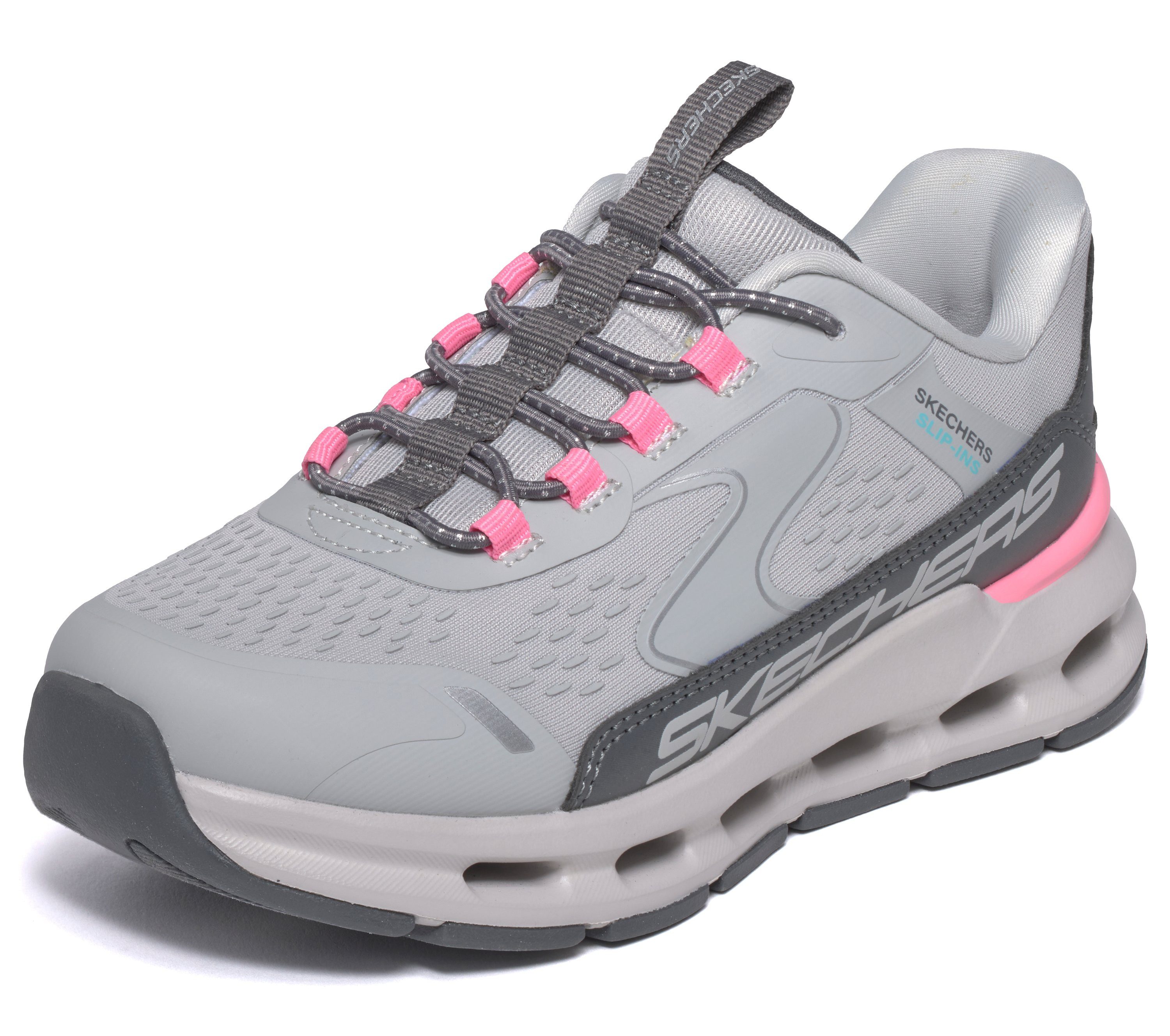 Skechers GLIDE-STEP Slip-On Sneaker Trainingsschuh mit Slip-ins, Größenschablone zum Download – Bild 4 von 5