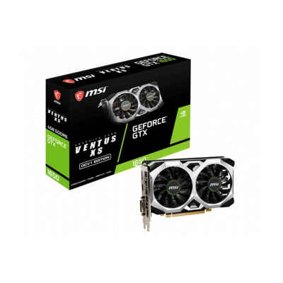 MSI NVIDIA GeForce GTX 1650 D6 Ventus XS OCV1 4GB Grafikkarte (4 GB)