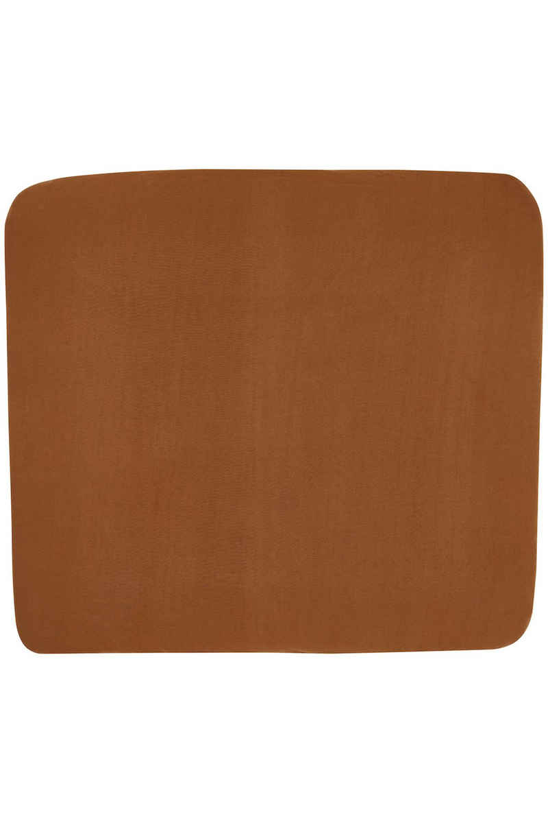 Meyco Baby Wickelauflagenbezug Uni Camel (1-tlg), 85x75cm