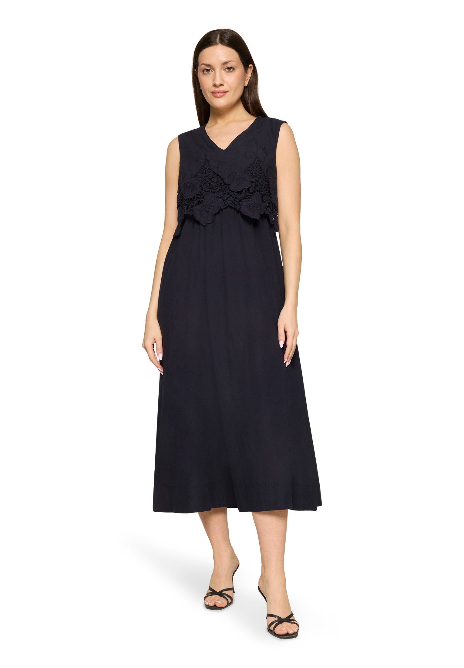 Betty Barclay Midikleid Damen mit V-Ausschnitt