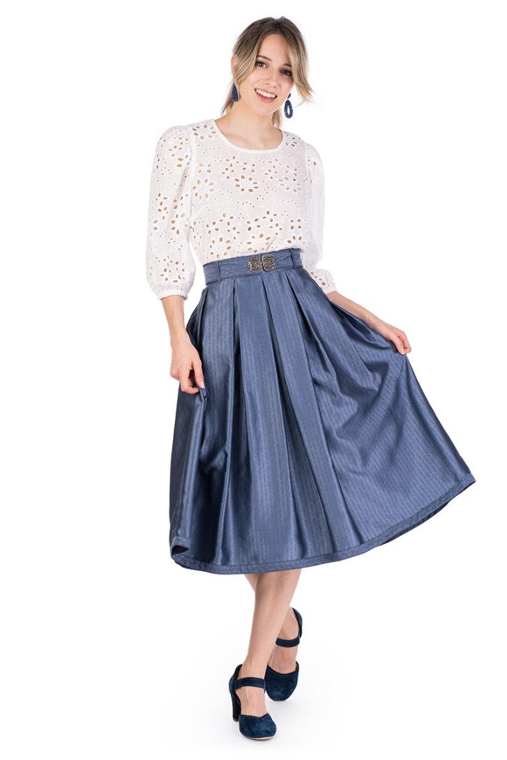 MarJo Trachtenbluse Trachtenbluse - GRÄFENDORF - off white