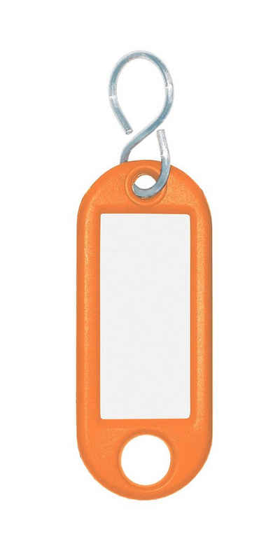 WEDO Schlüsselanhänger WEDO® 262 Schlüsselanhänger mit S-Haken orange - 1