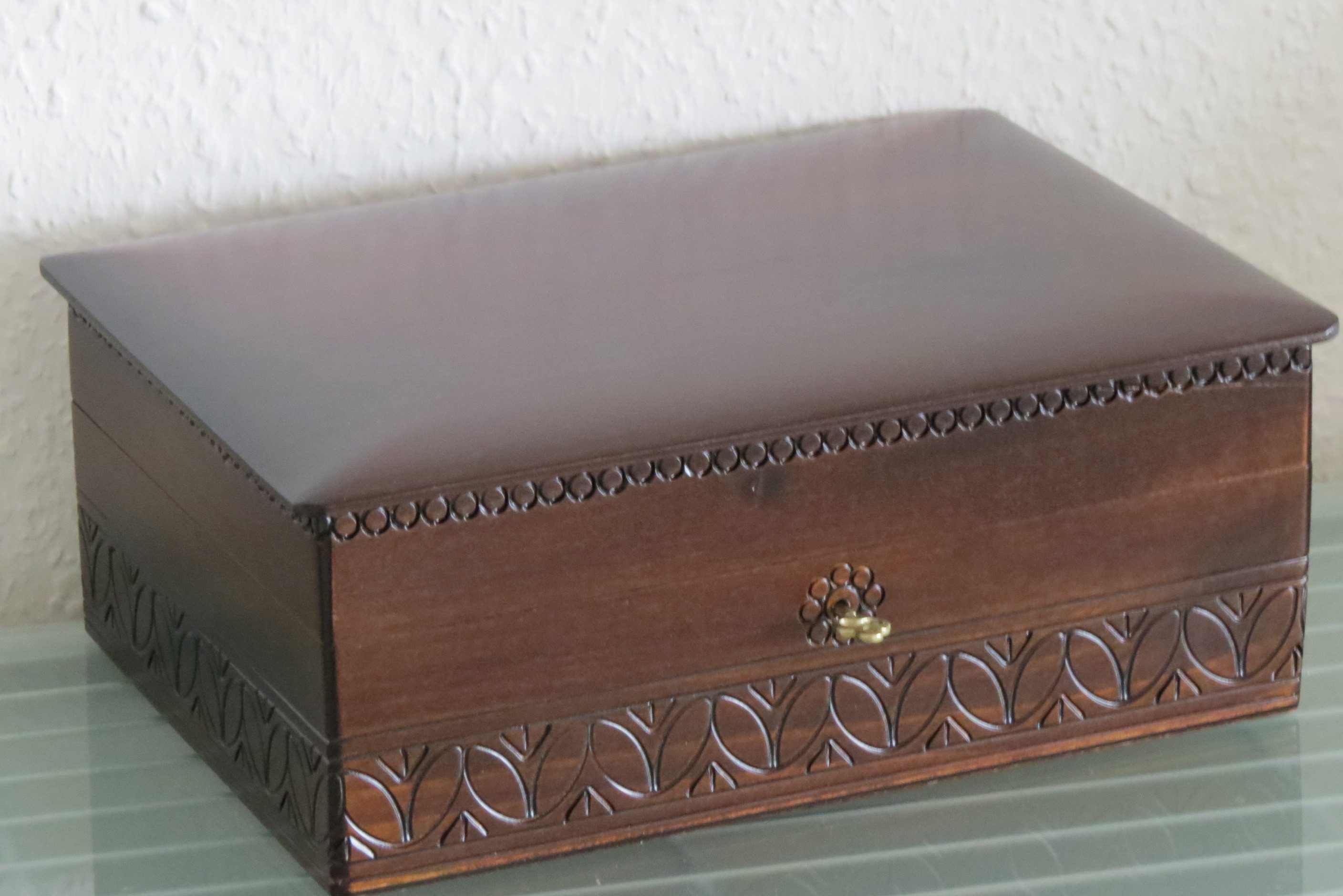 Holzprodukte Nähkästchen Nähkästchen Nähkasten Schmuckkästchen Nähkorb günstig online kaufen