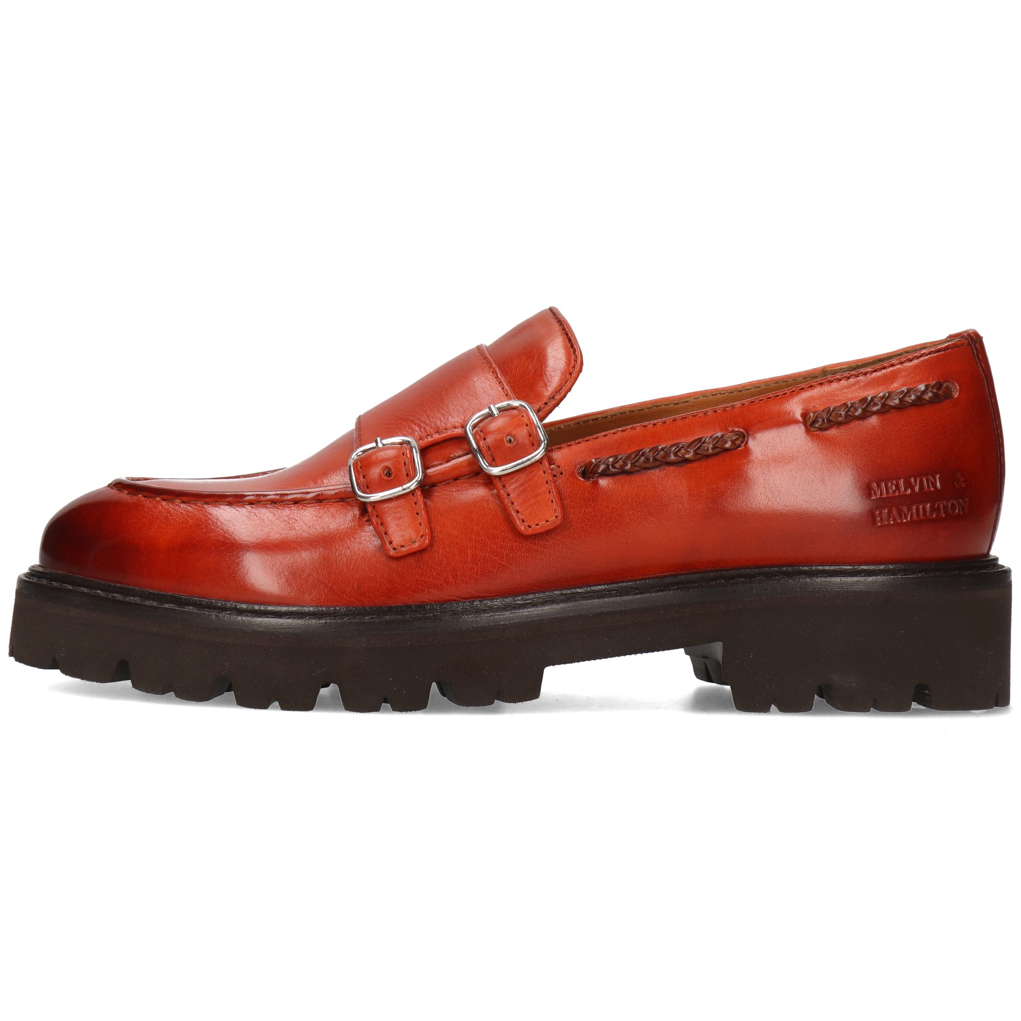 Melvin & Hamilton Regine 22 Leder-Loafers für Damen Loafer Flache Absätze, Echtes Leder, Vegetabile Gerbung